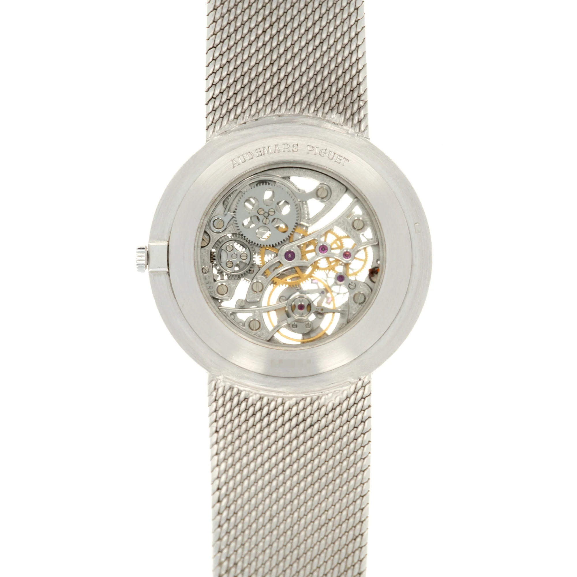 Audemars Piguet White Gold Diamond Skeleton with Original Box and Paper - Image 3