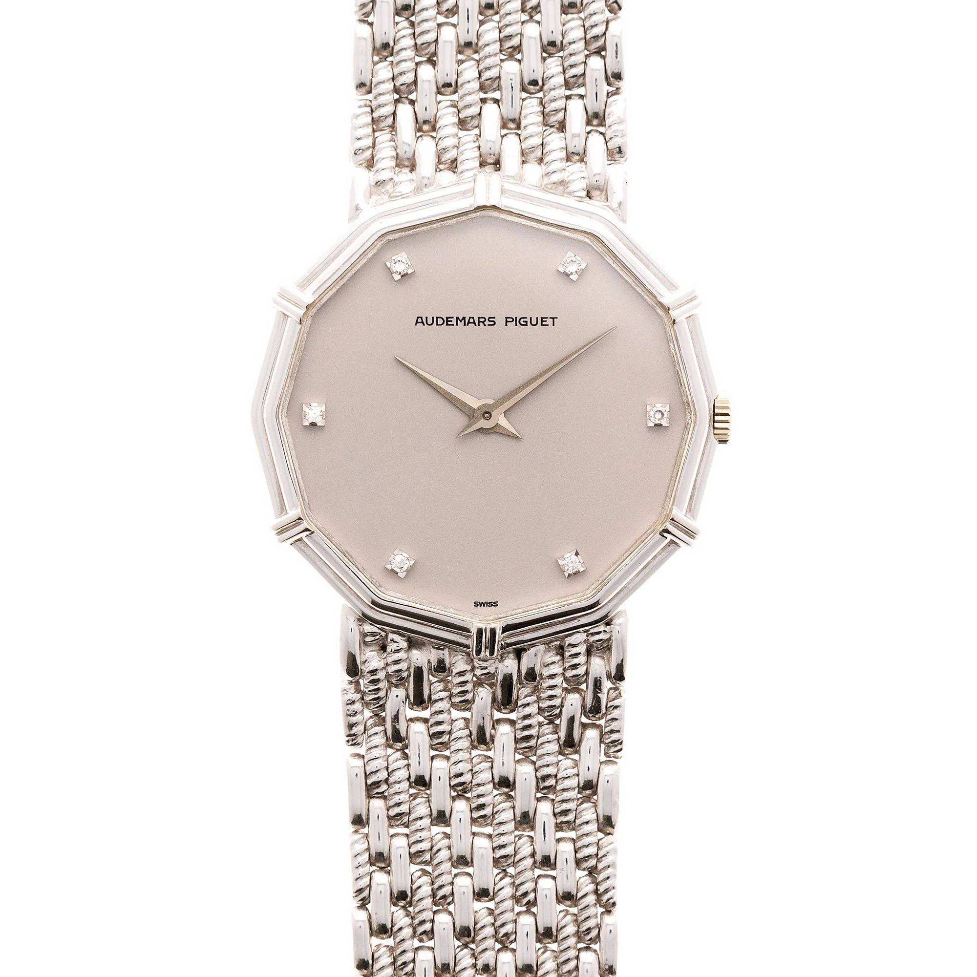 Audemars Piguet White Gold Dodecagon Watch in Like New Condition