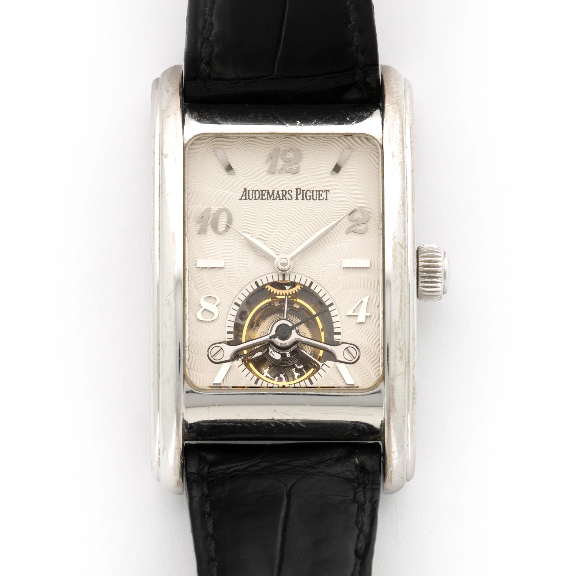 Audemars Piguet White Gold Edward Piguet Tourbillon Watch