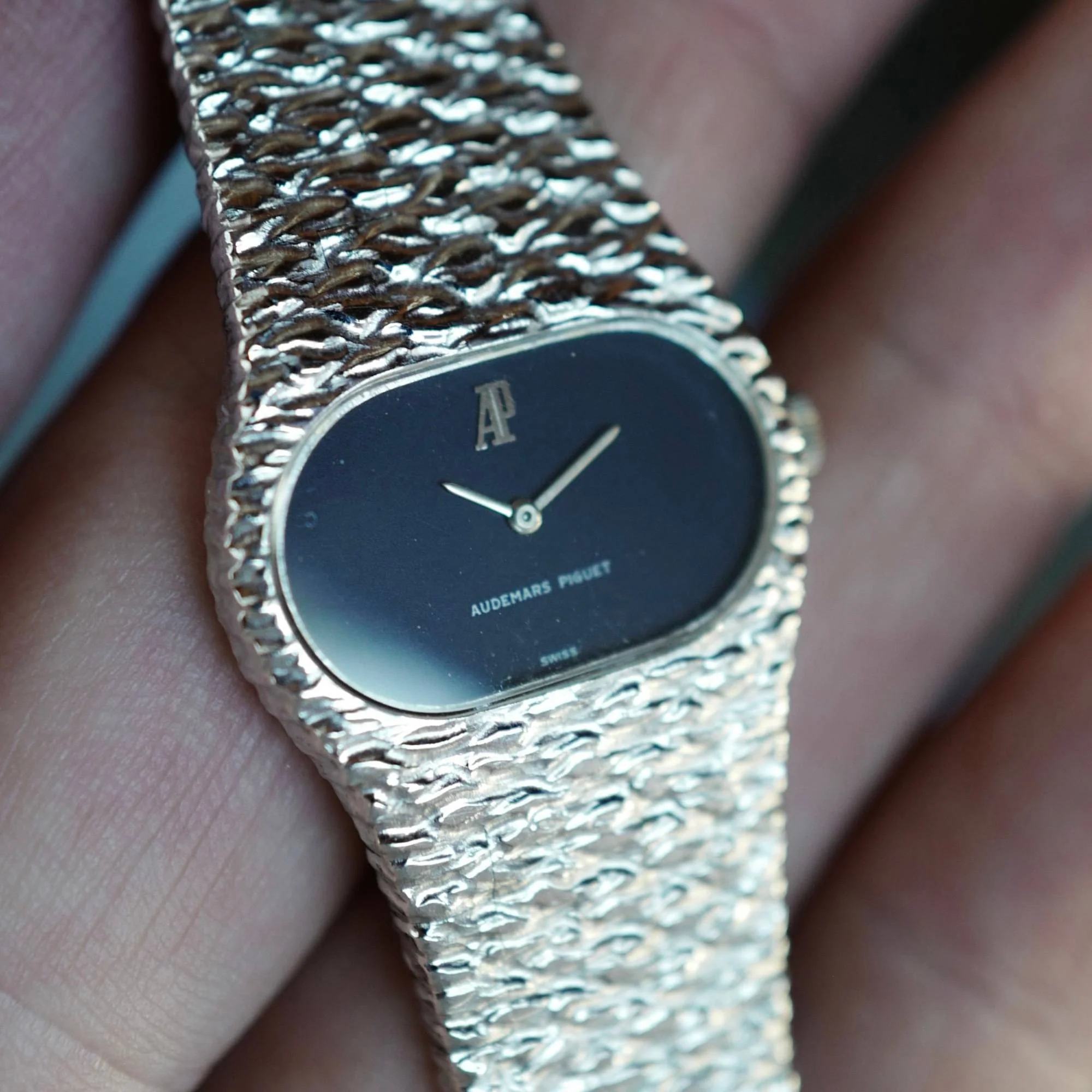 Audemars Piguet White Gold Horizontal Mini Cobra Watch - Image 4
