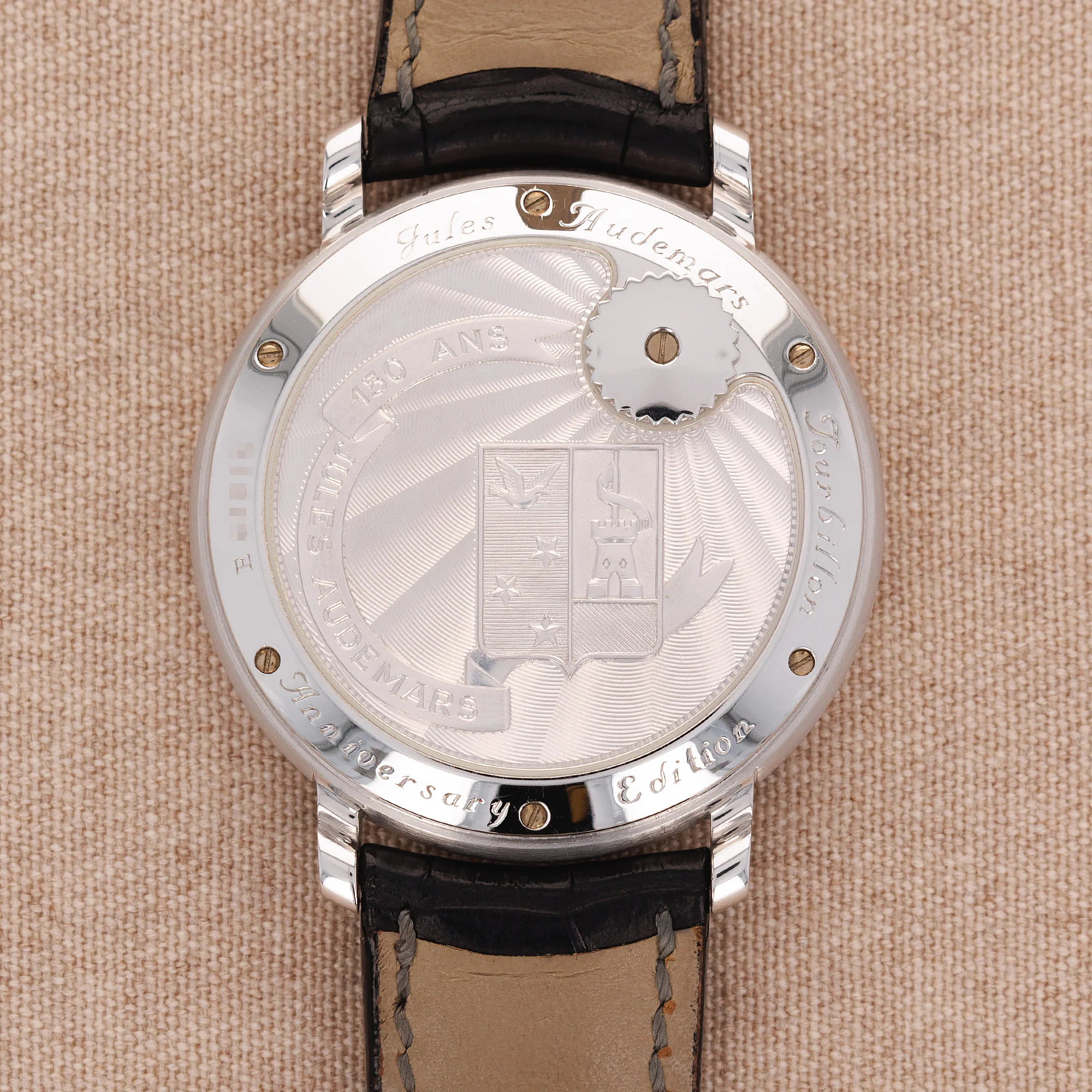 Audemars Piguet White Gold Jules Audemars Tourbillon Ref. 25968 - Image 3