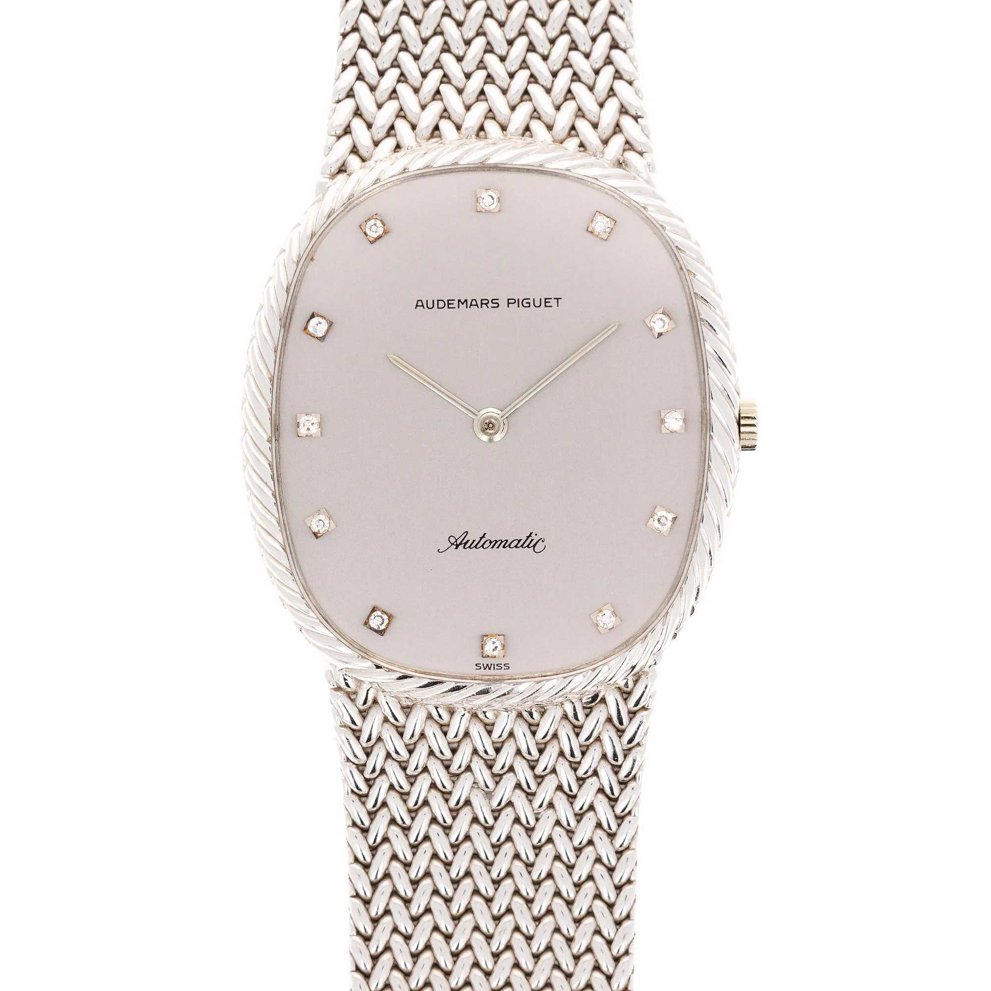 Audemars Piguet White Gold Jumbo Automatic Watch