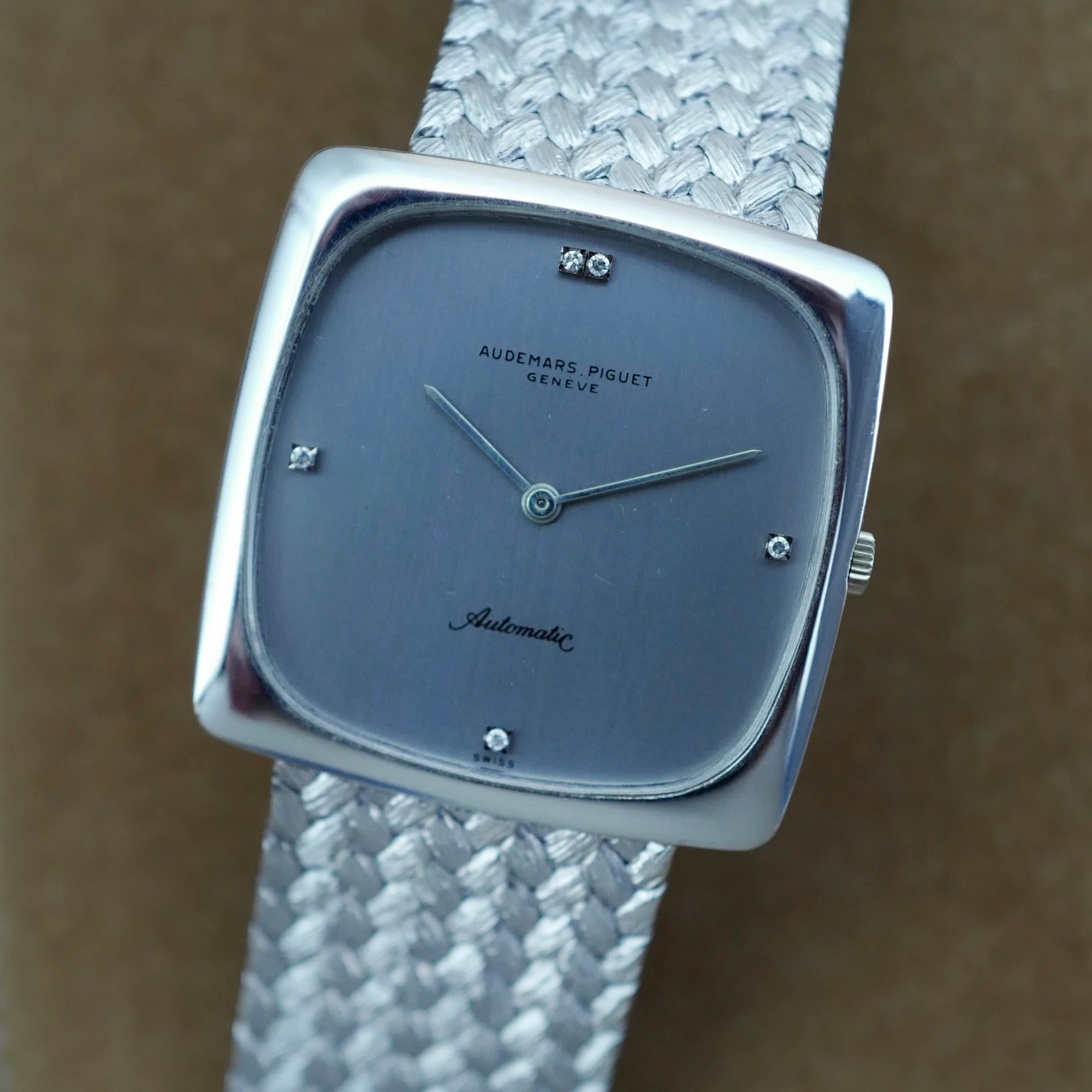 Audemars Piguet White Gold Jumbo Automatic Watch (New Arrival)