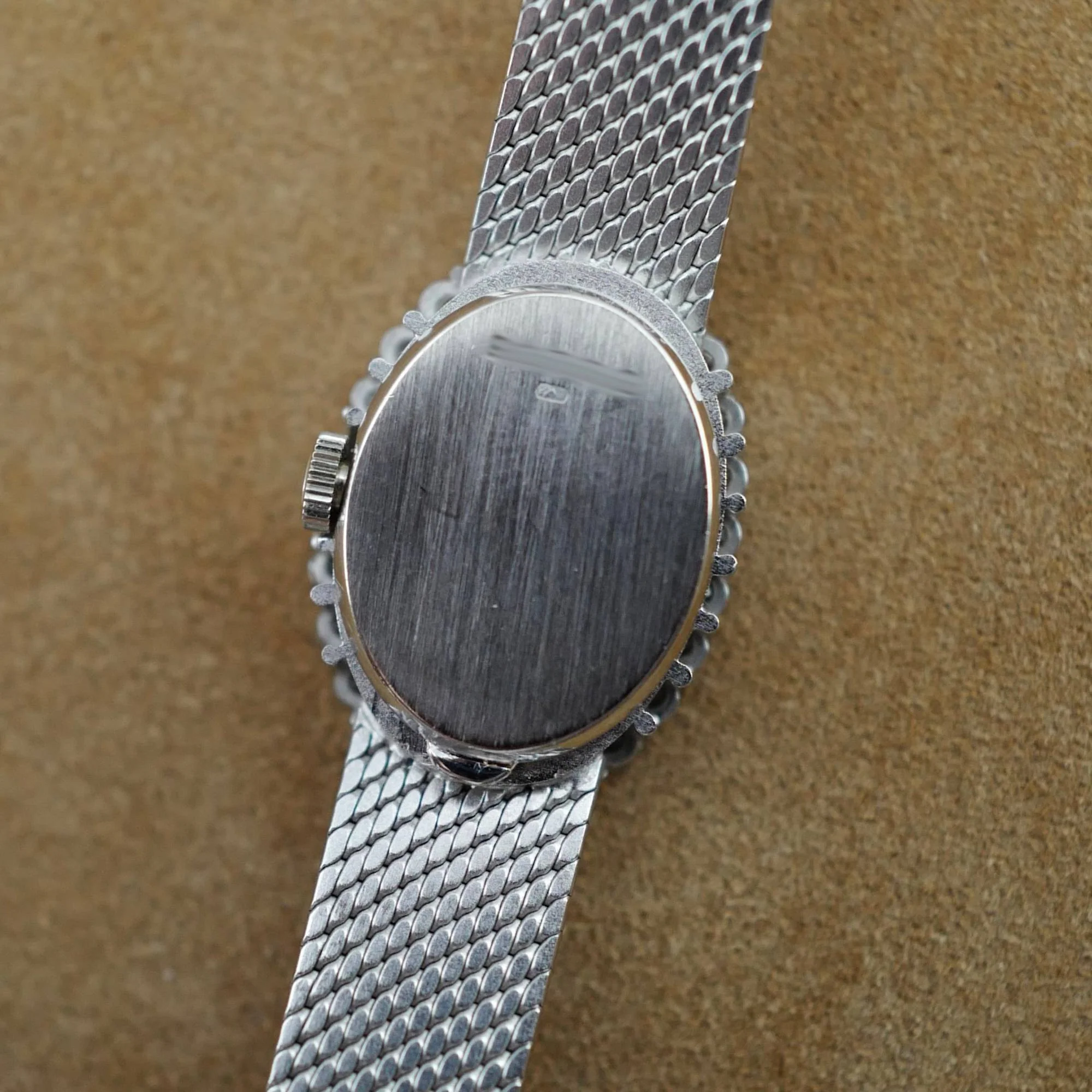 Audemars Piguet White Gold Lapis Lazuli and Diamond Watch - Image 4