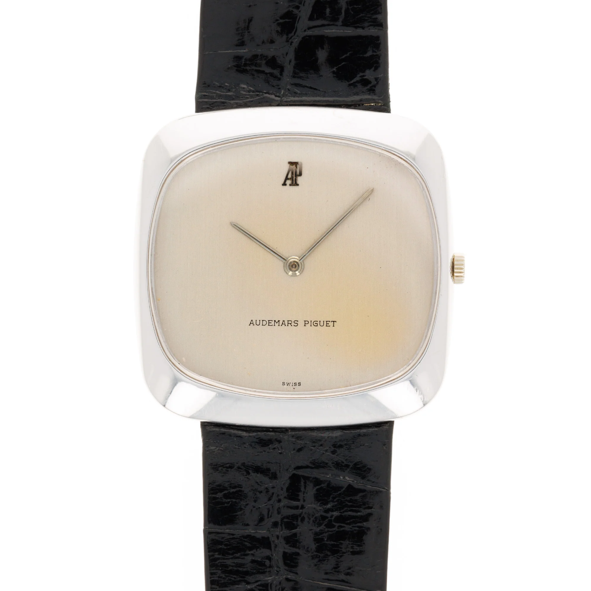 Audemars Piguet White Gold Mechanical TV Shaped Watch