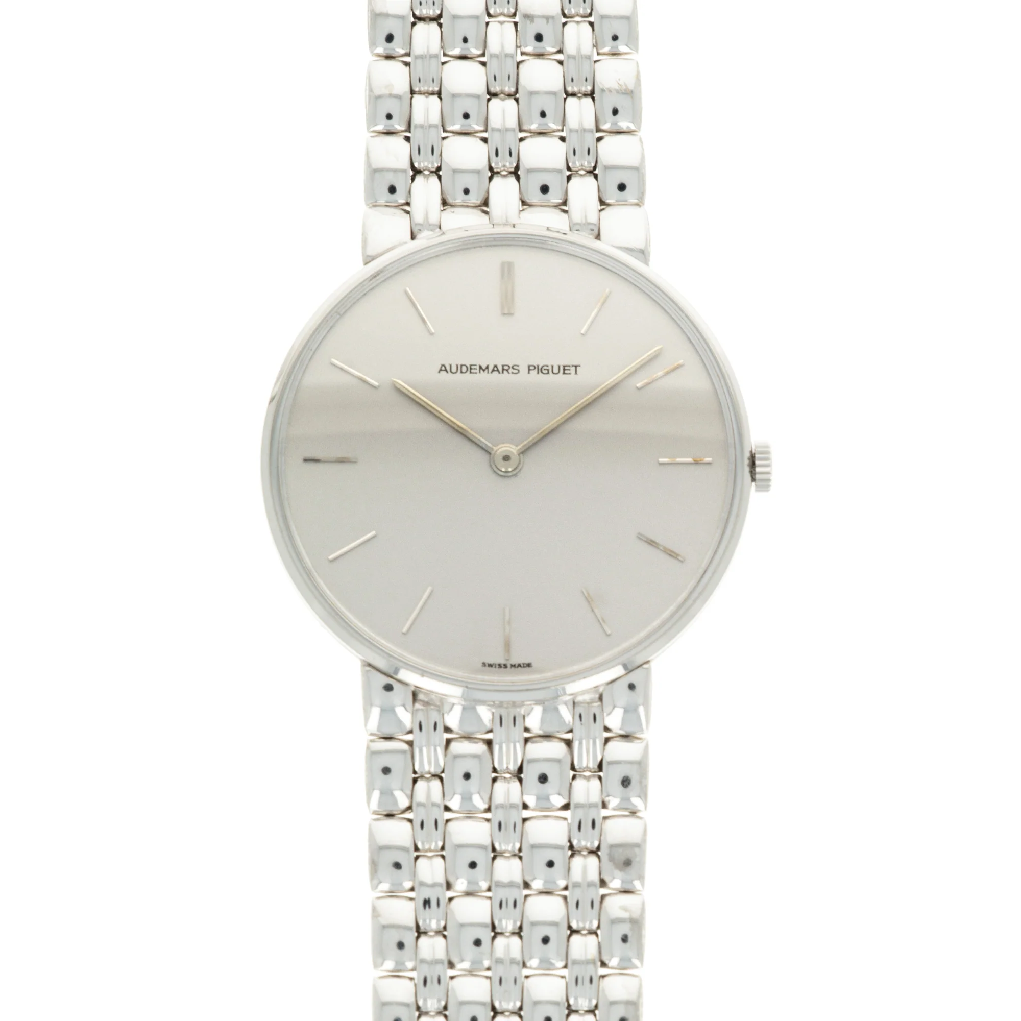 Audemars Piguet White Gold Mechanical Watch