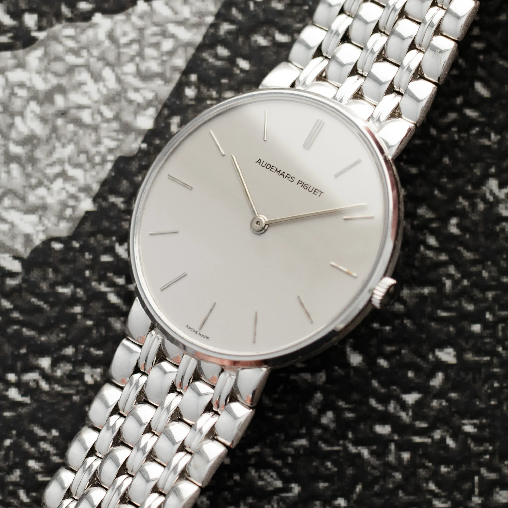 Audemars Piguet White Gold Mechanical Watch - Image 2