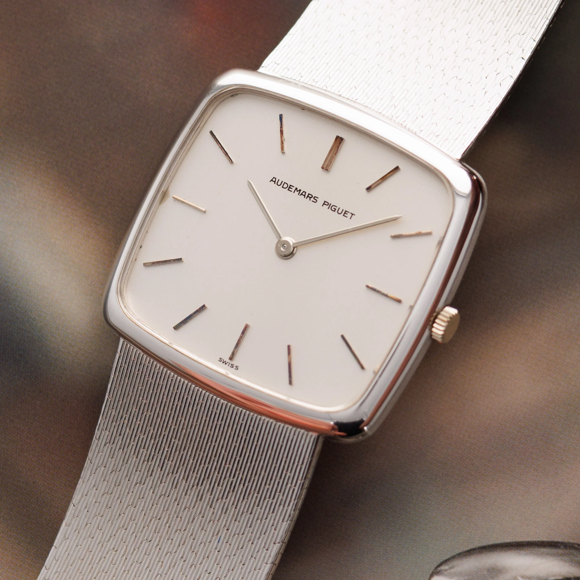 Audemars Piguet White Gold Mechanical Watch - Image 2