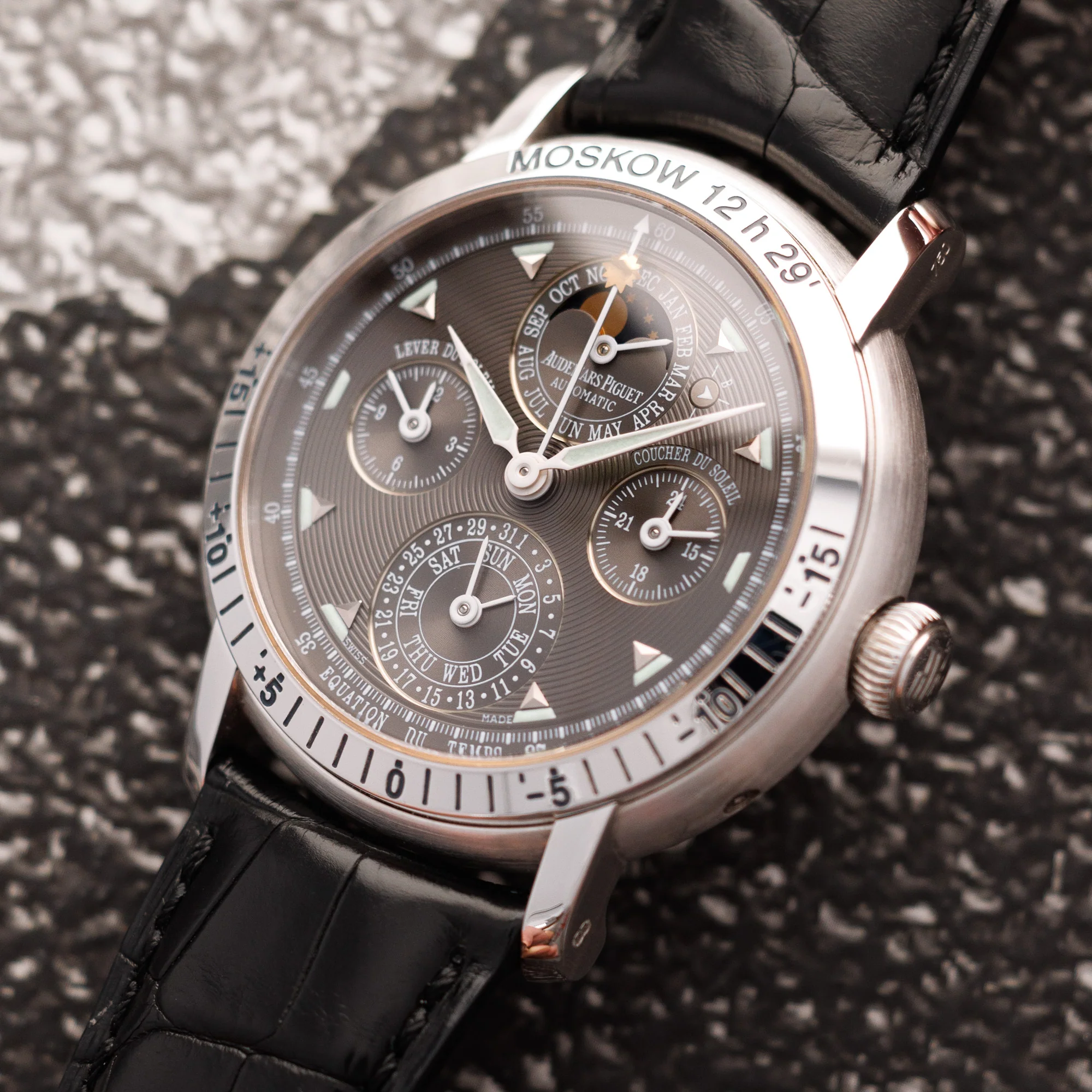Audemars Piguet White Gold Moskow Perpetual Equation of Time Ref. 25934 - Image 2
