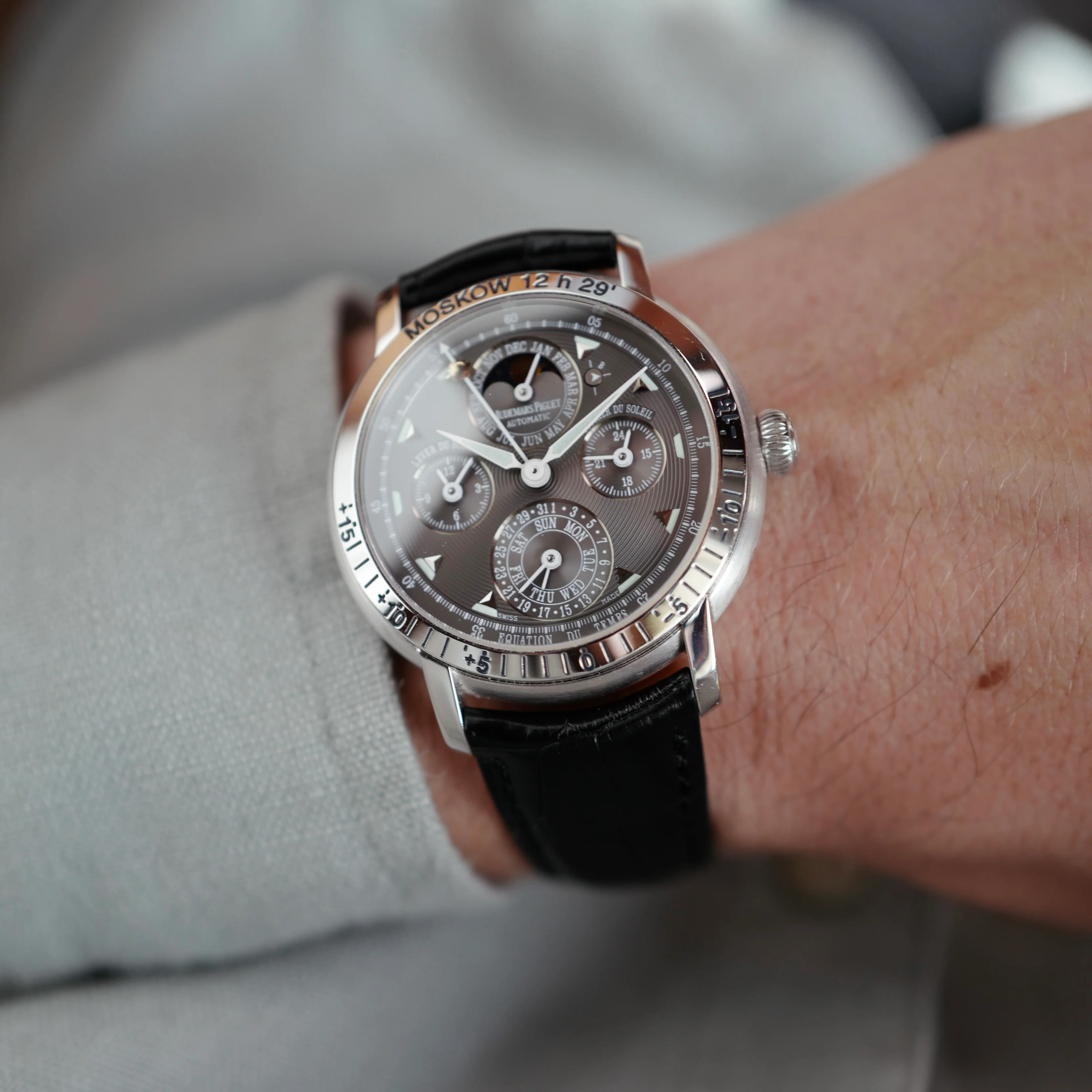 Audemars Piguet White Gold Moskow Perpetual Equation of Time Ref. 25934 - Image 6