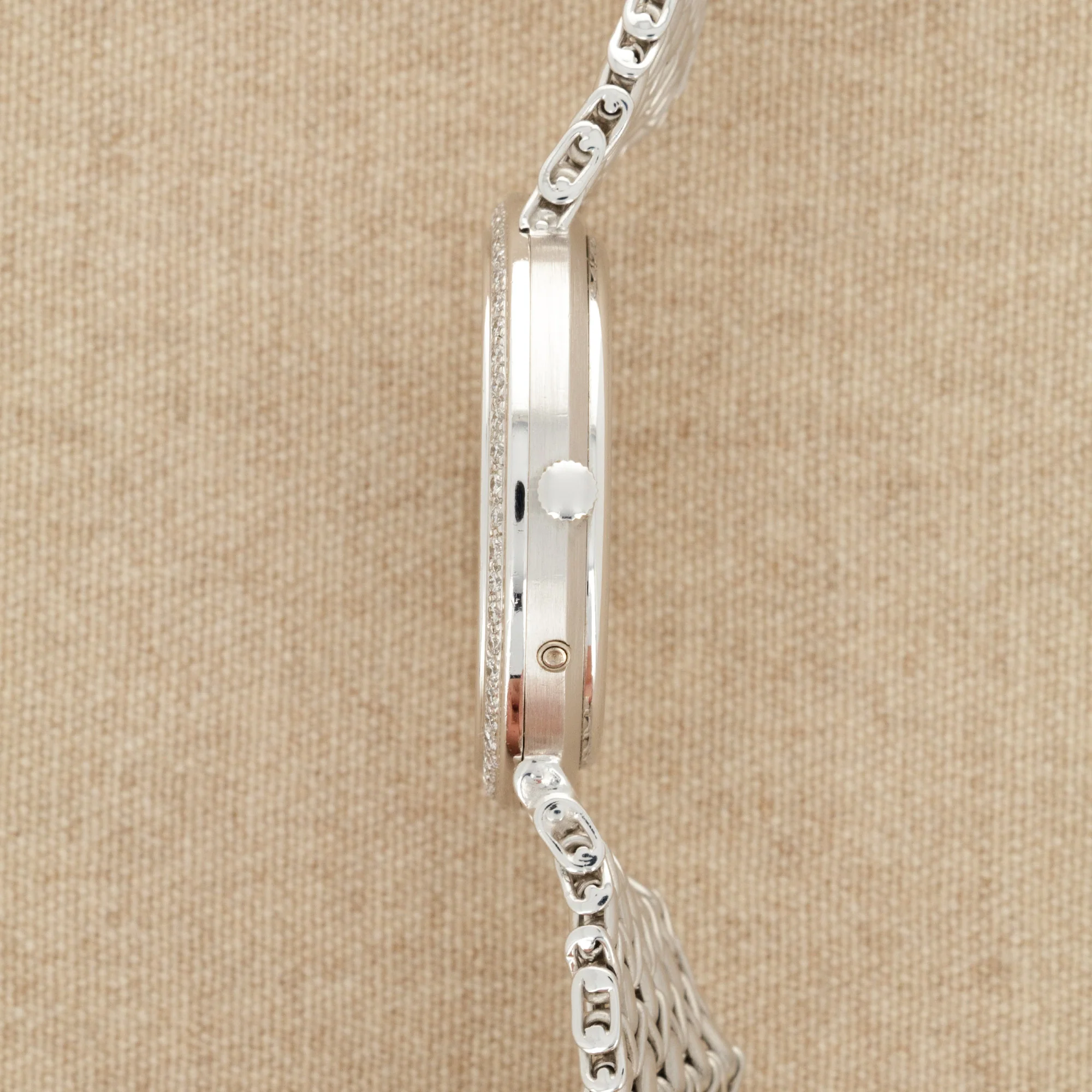Audemars Piguet White Gold Perpetual Calendar Diamond Watch Ref. 25618 - Image 8