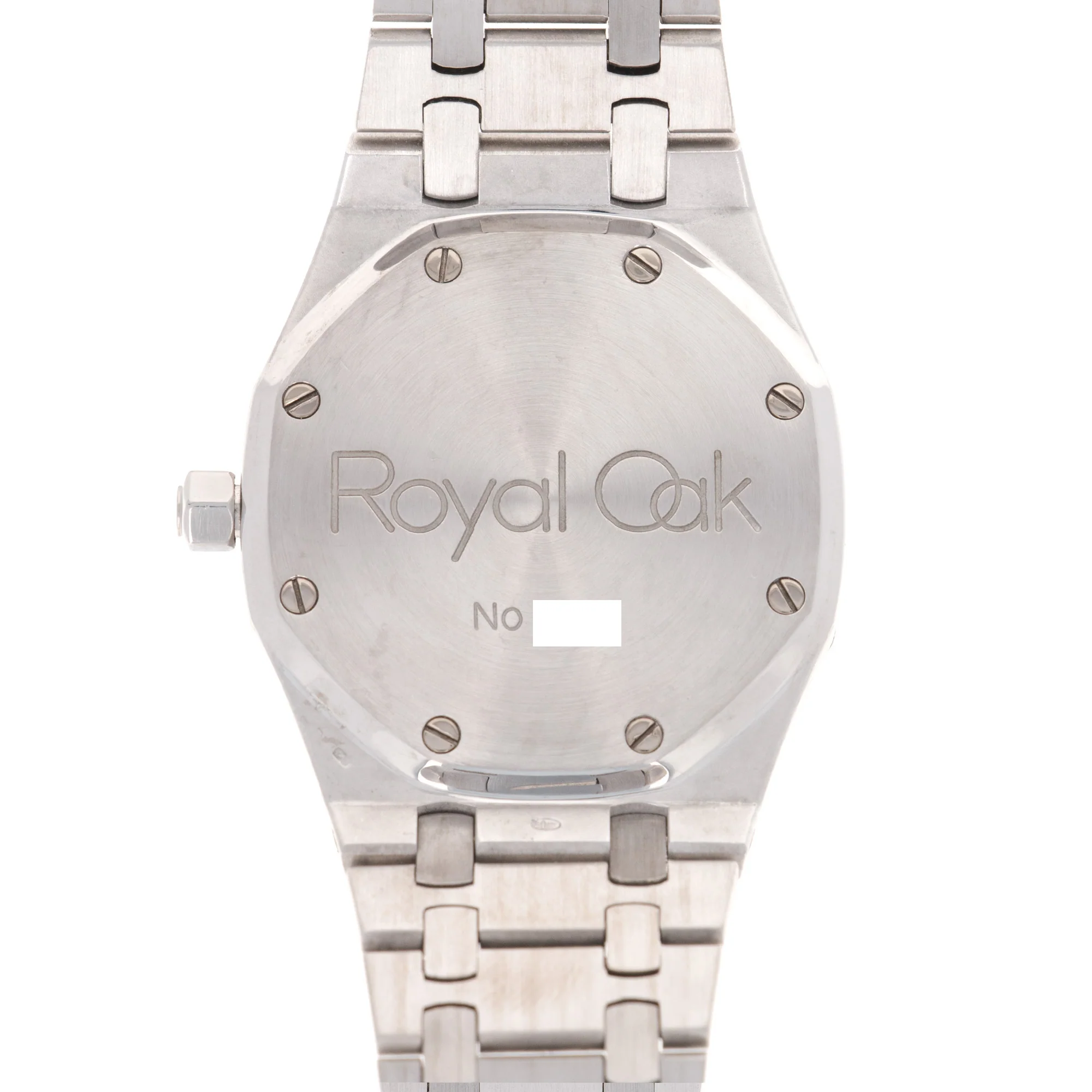 Audemars Piguet White Gold Royal Oak Day-Date Moonphase Diamond Watch - Image 4