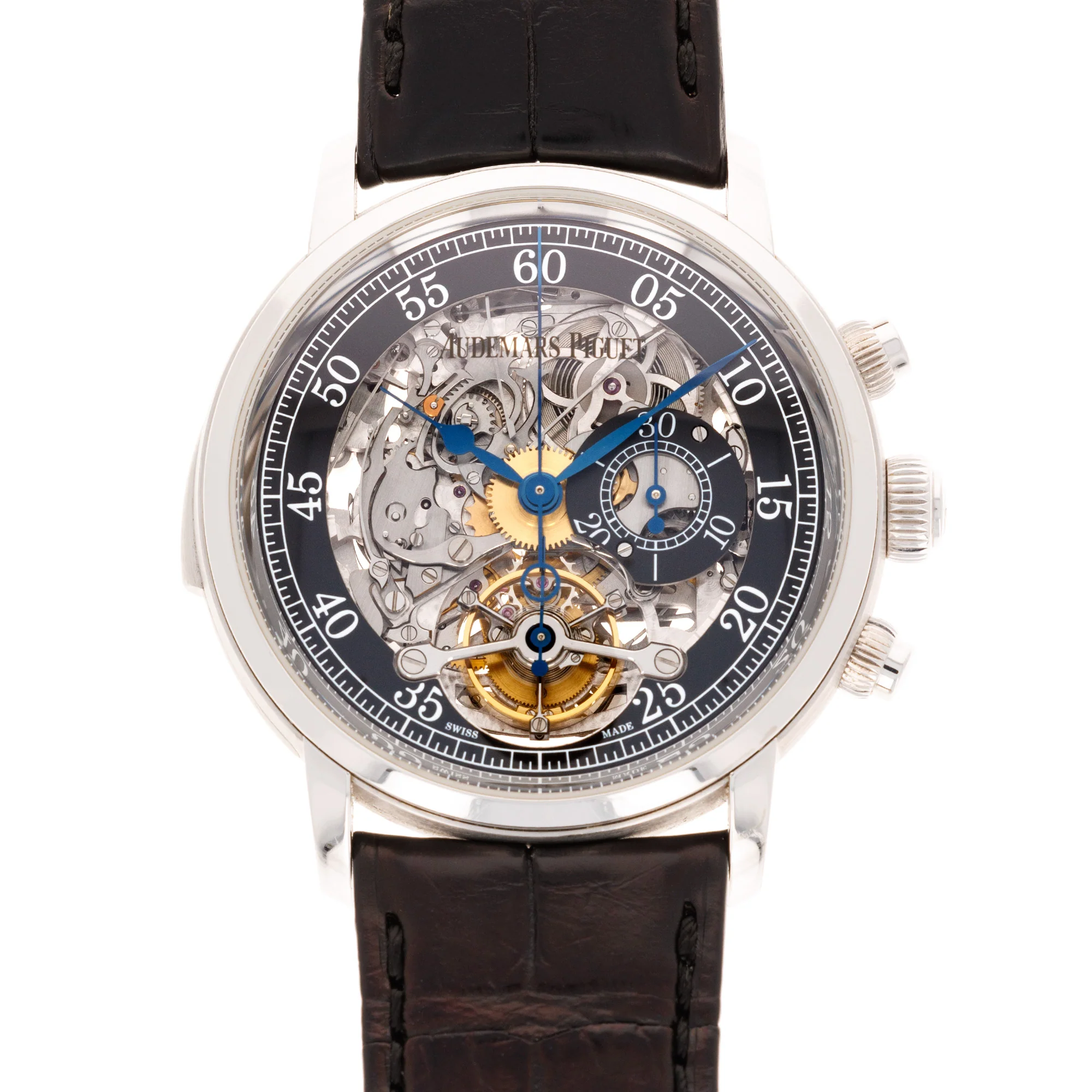 Audemars Piguet White Gold Skeleton Tourbillon Minute Repeater Chronograph Ref. 26345