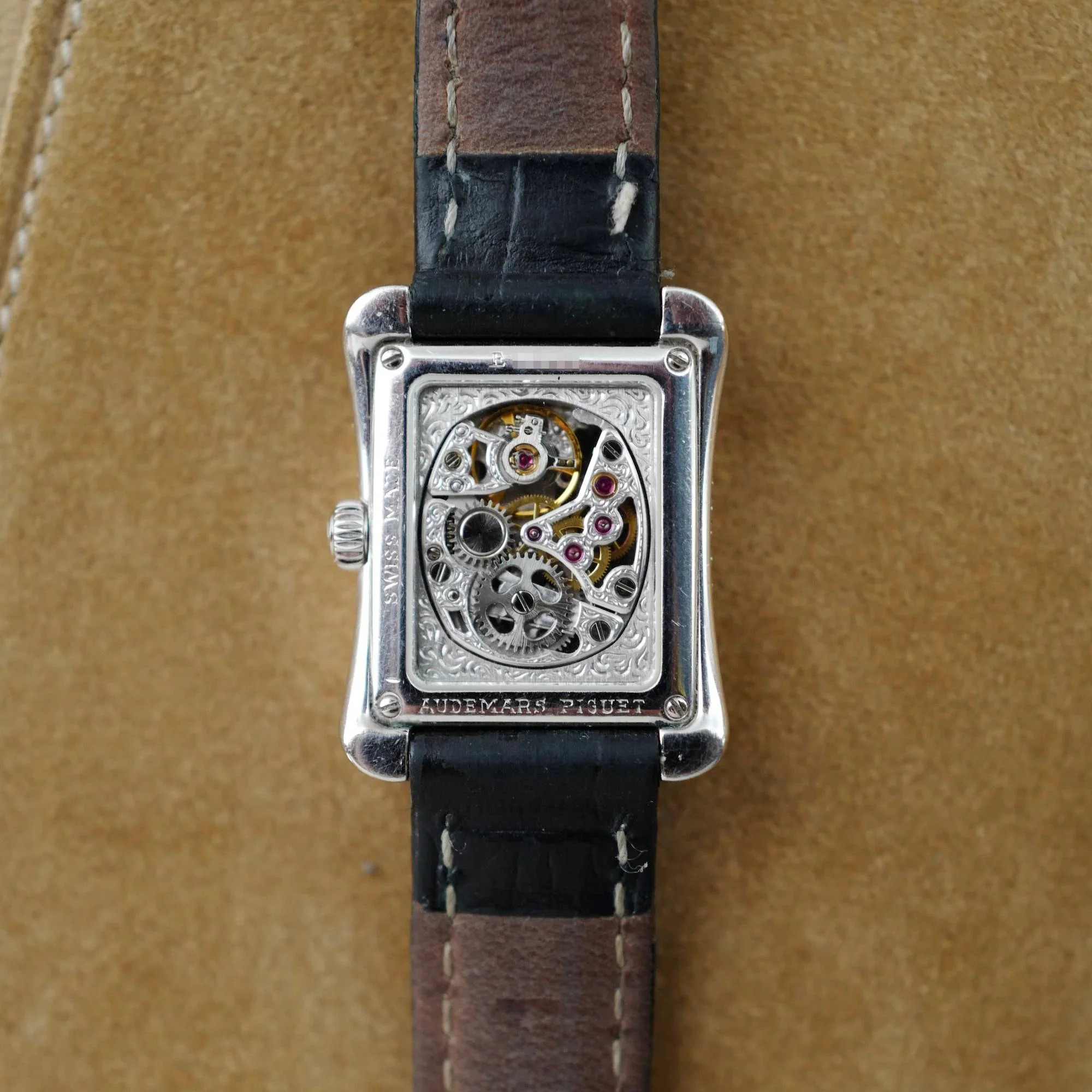 Audemars Piguet Ladies White Gold Skeleton Watch Ref. 77176 - Image 3