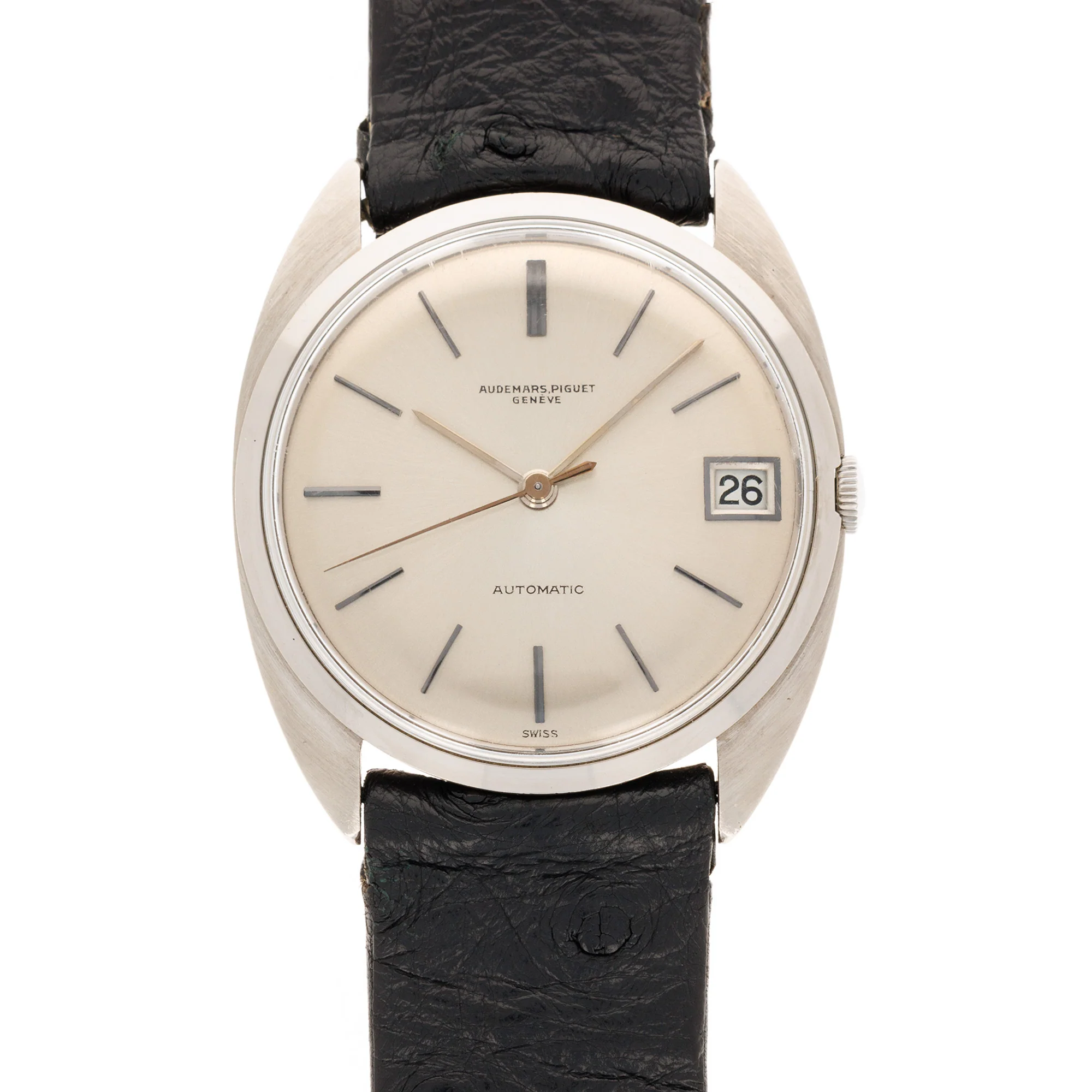 Audemars Piguet White Gold Tonneau Watch