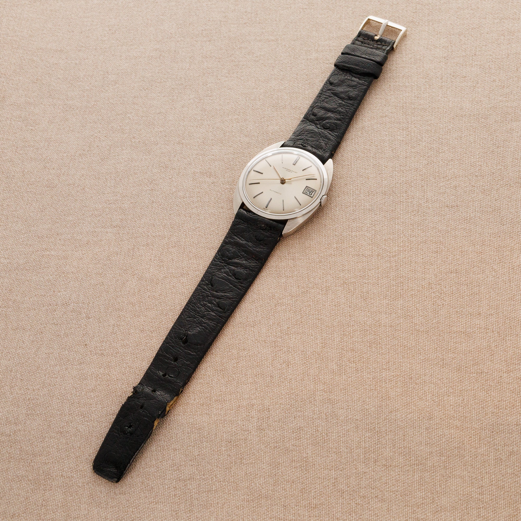 Audemars Piguet White Gold Tonneau Watch - Image 5