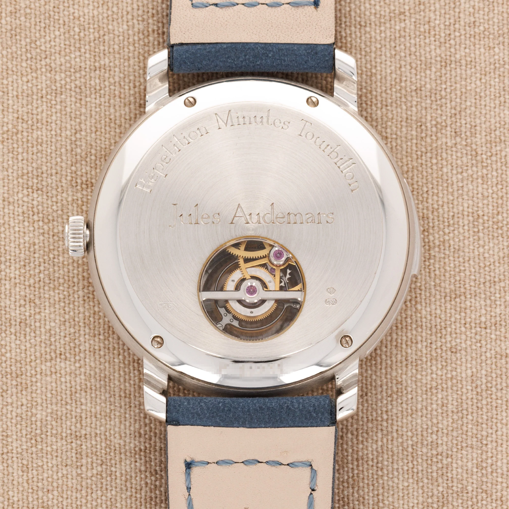 Audemars Piguet White Gold Tourbillon Repeater Watch Ref. 25858 - Image 3