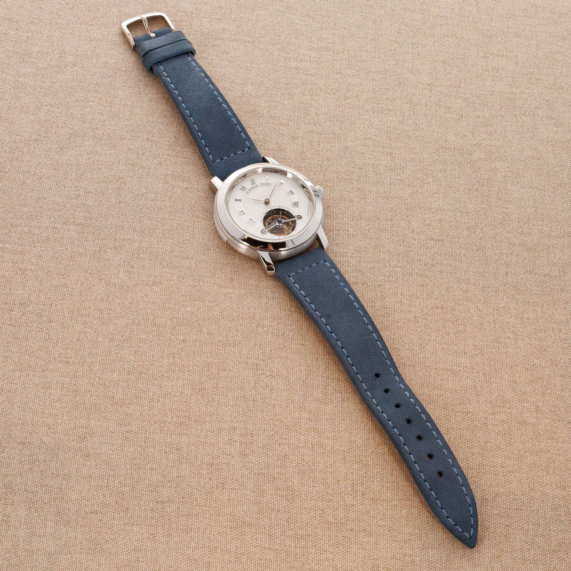 Audemars Piguet White Gold Tourbillon Repeater Watch Ref. 25858 - Image 4