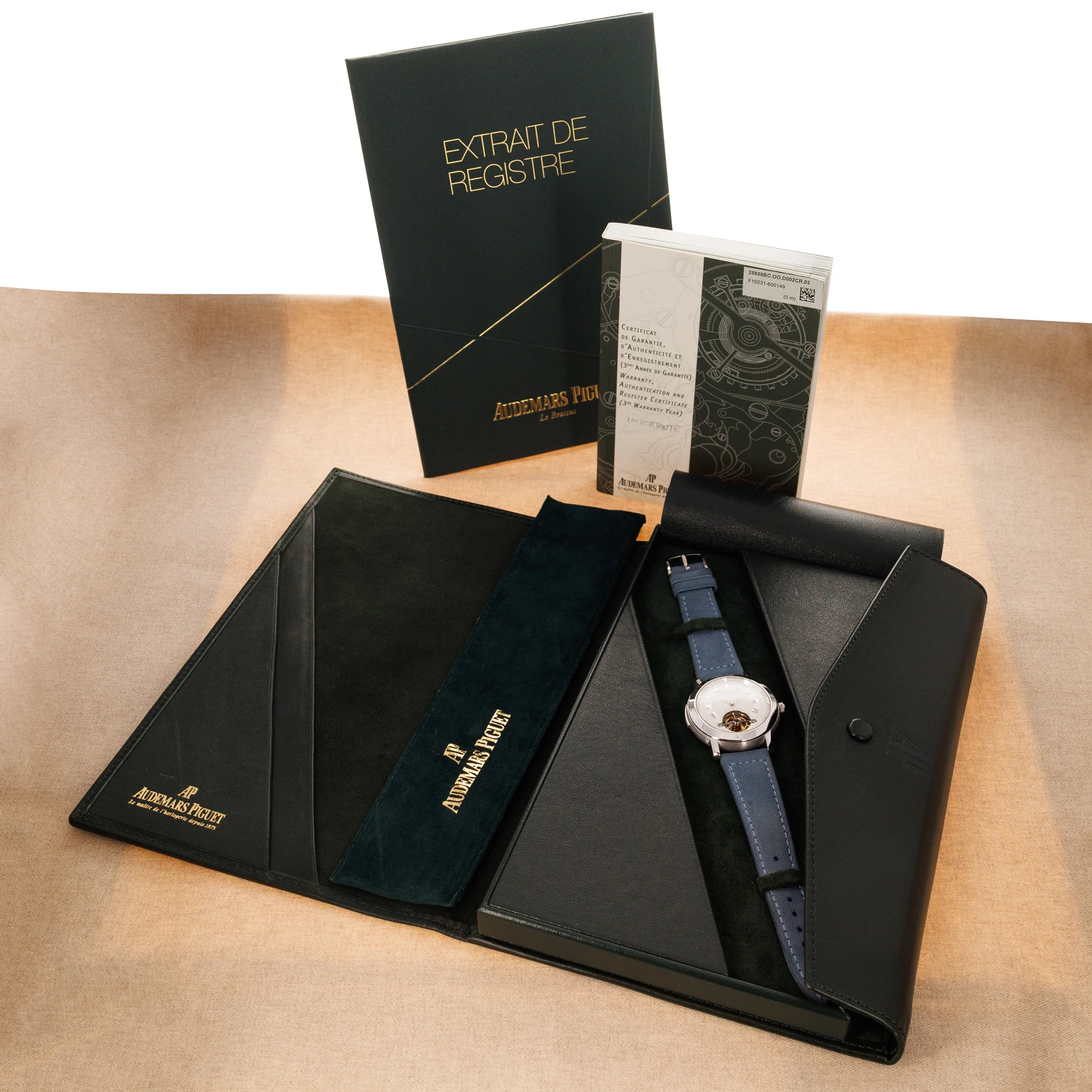 Audemars Piguet White Gold Tourbillon Repeater Watch Ref. 25858 - Image 5