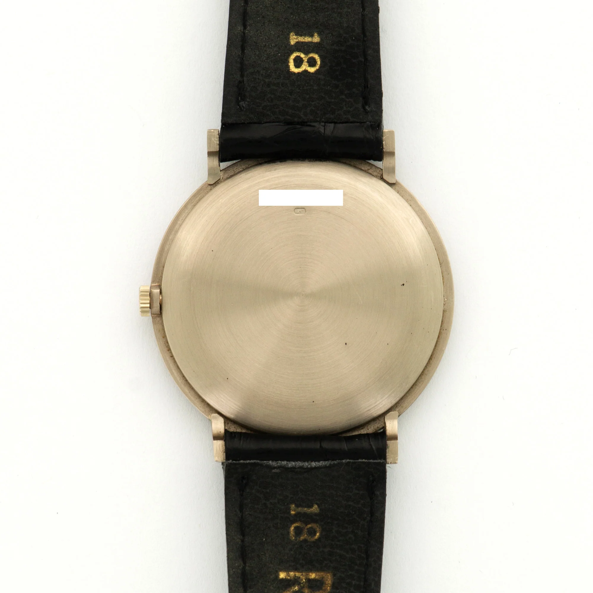 Audemars Piguet White Gold Ultra-Thin Strap Watch - Image 4