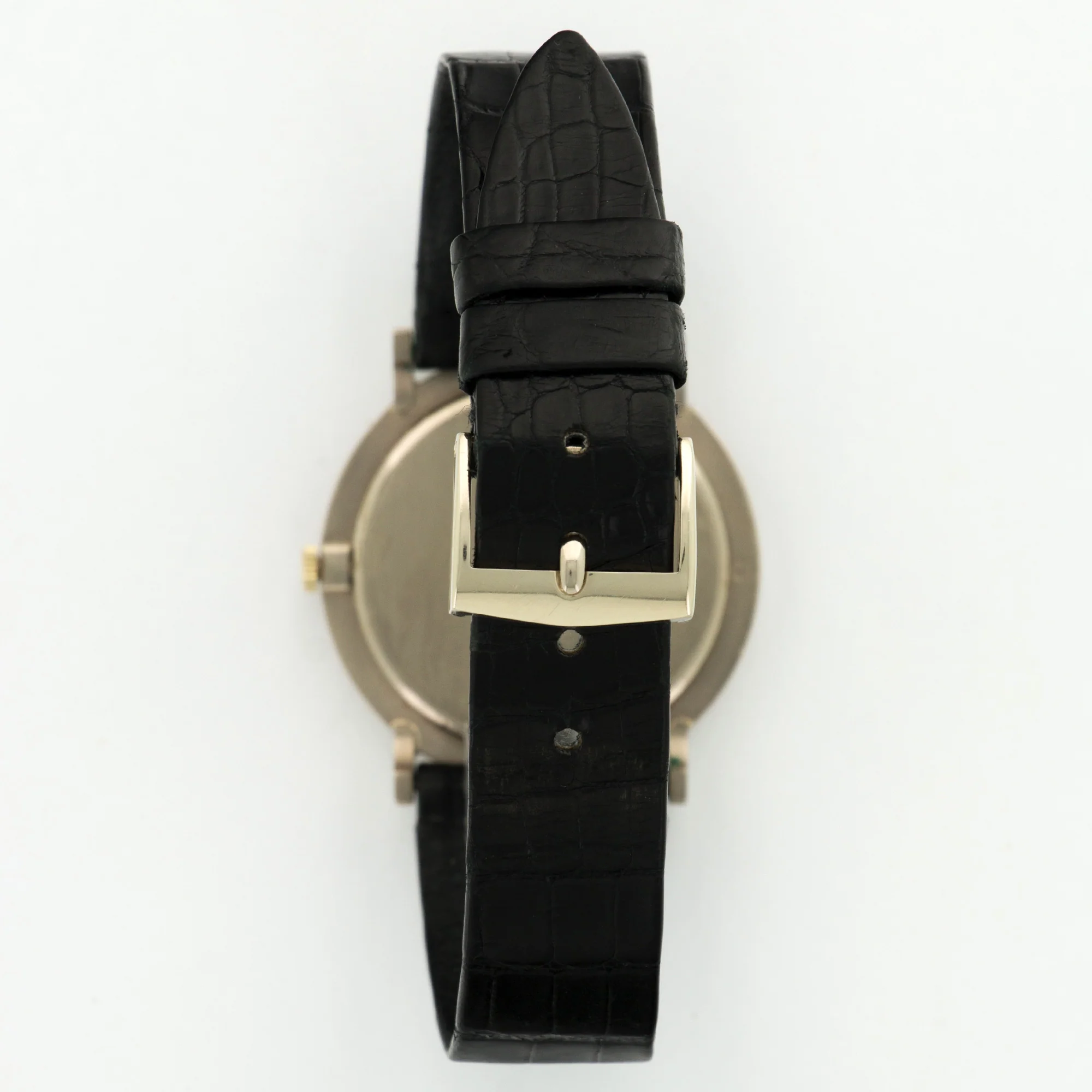 Audemars Piguet White Gold Ultra-Thin Strap Watch - Image 5
