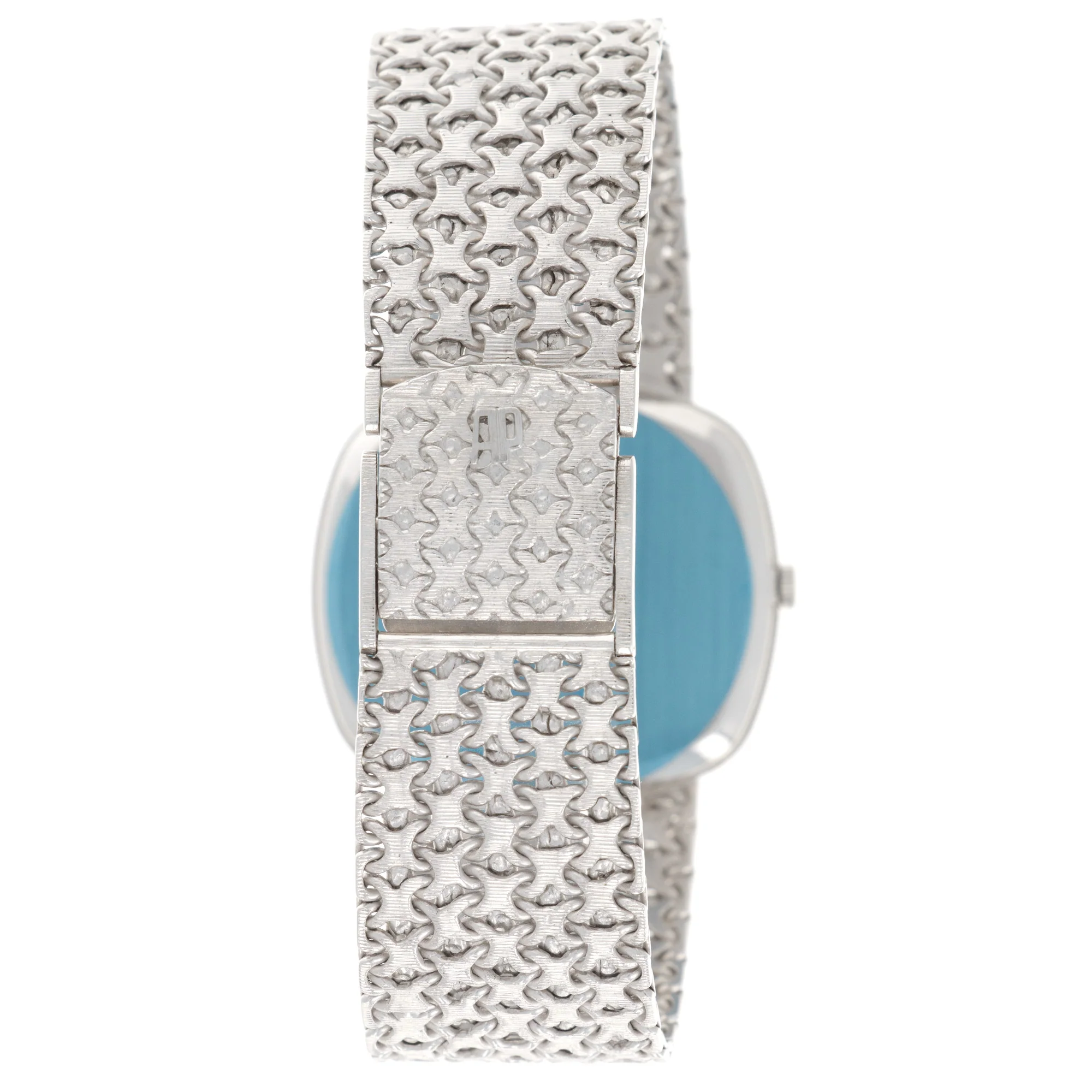 Audemars Piguet White Gold Unusual Automatic Bracelet Watch - Image 5