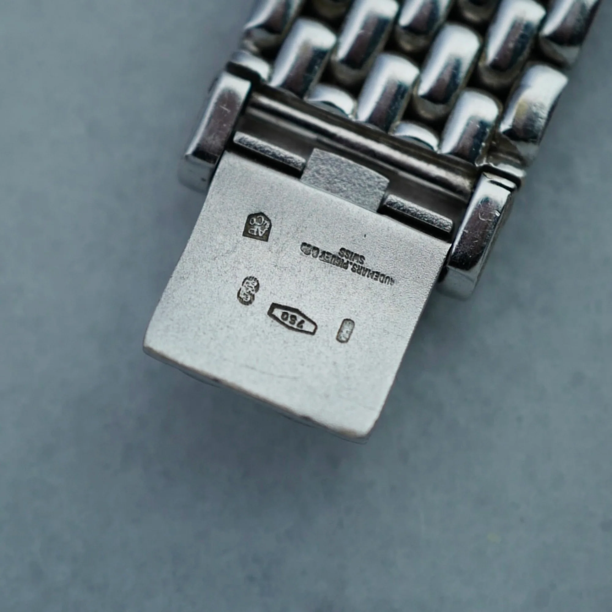 Audemars Piguet White Gold Watch with Diamonds and Beautiful Dial - Image 9