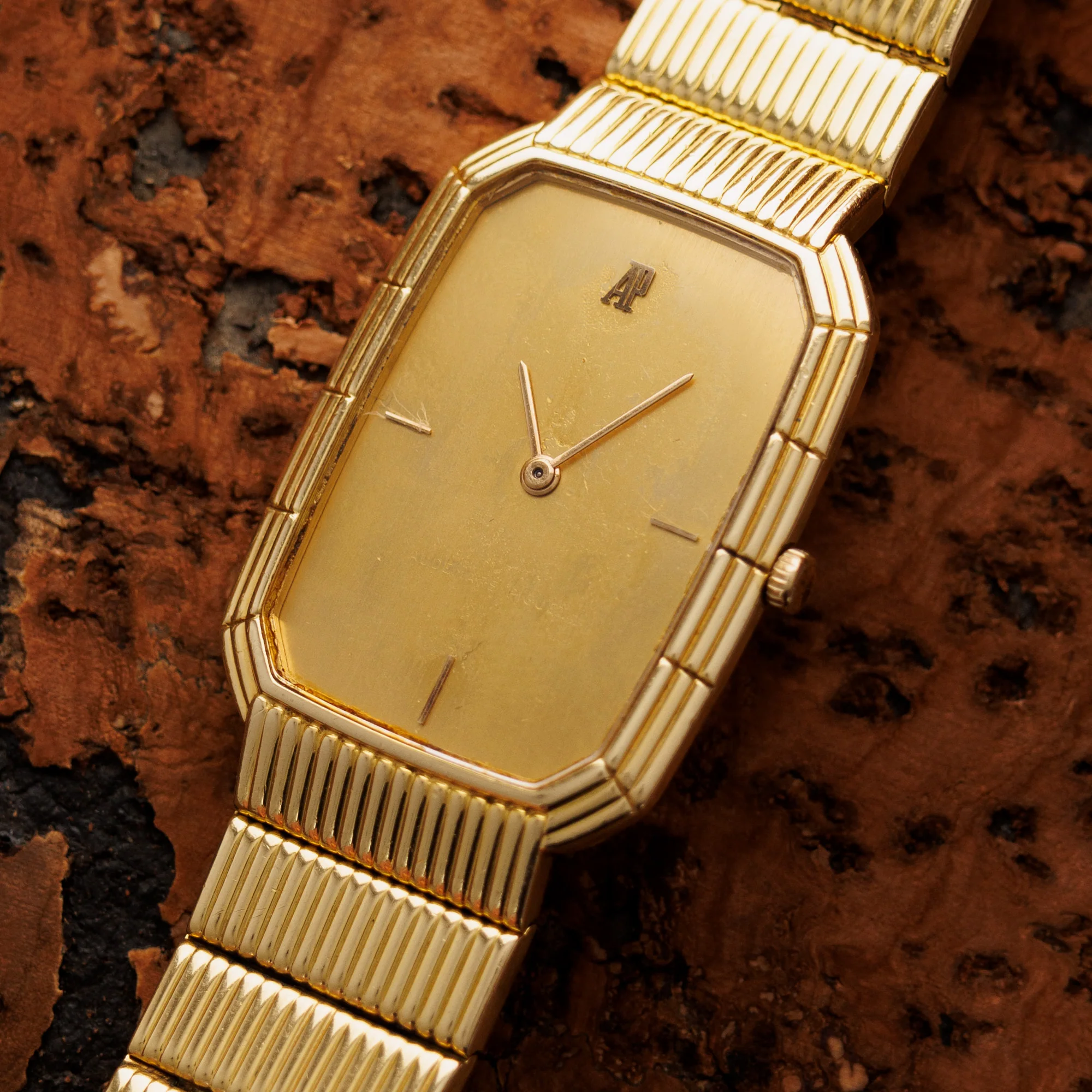 Audemars Piguet Yellow Gold Bracelet Watch - Image 2