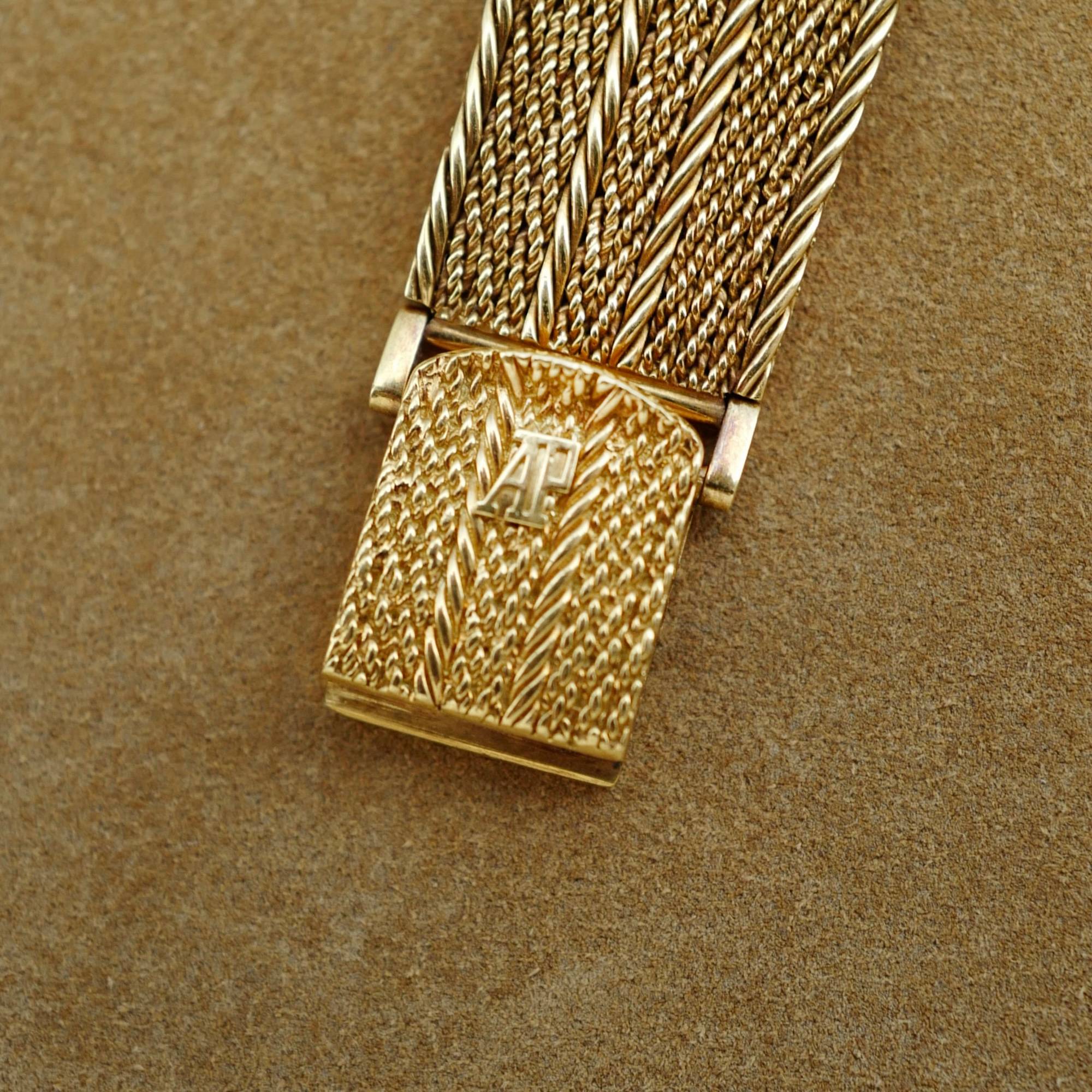 Audemars Piguet Yellow Gold Automatic Bracelet Watch - Image 6