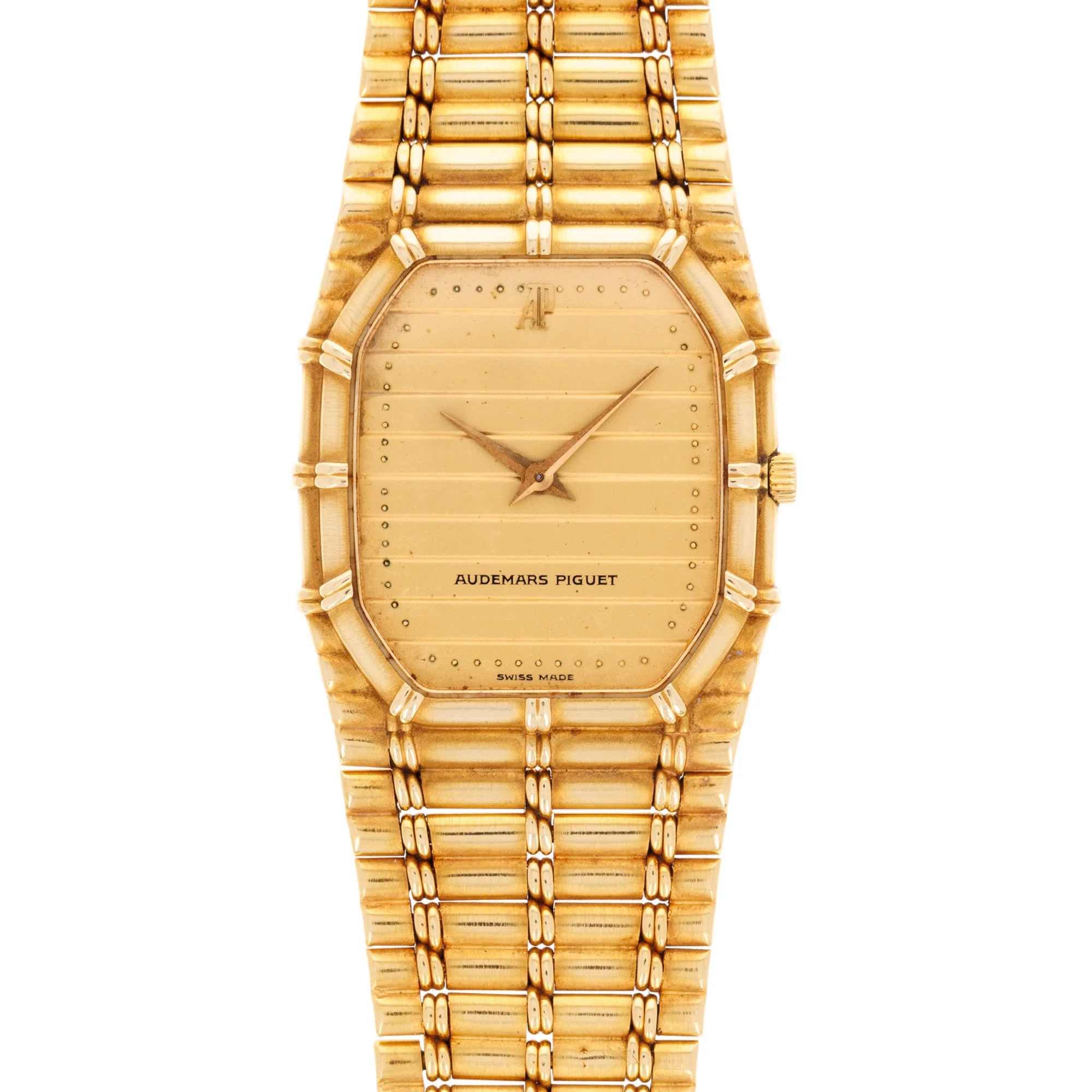 Audemars Piguet Yellow Gold Bamboo Watch