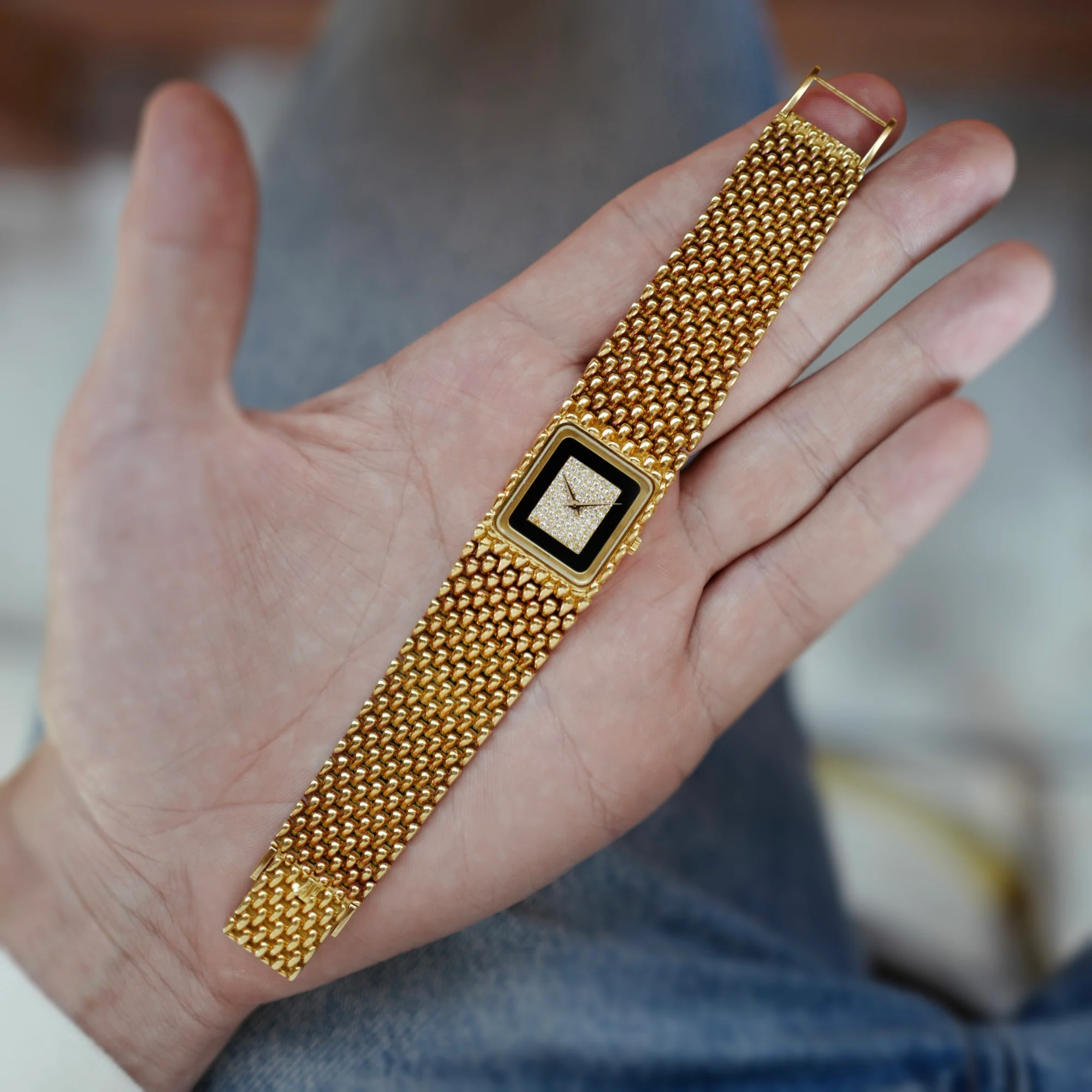 Audemars Piguet Yellow Gold Bracelet Watch (New Arrival) - Image 2