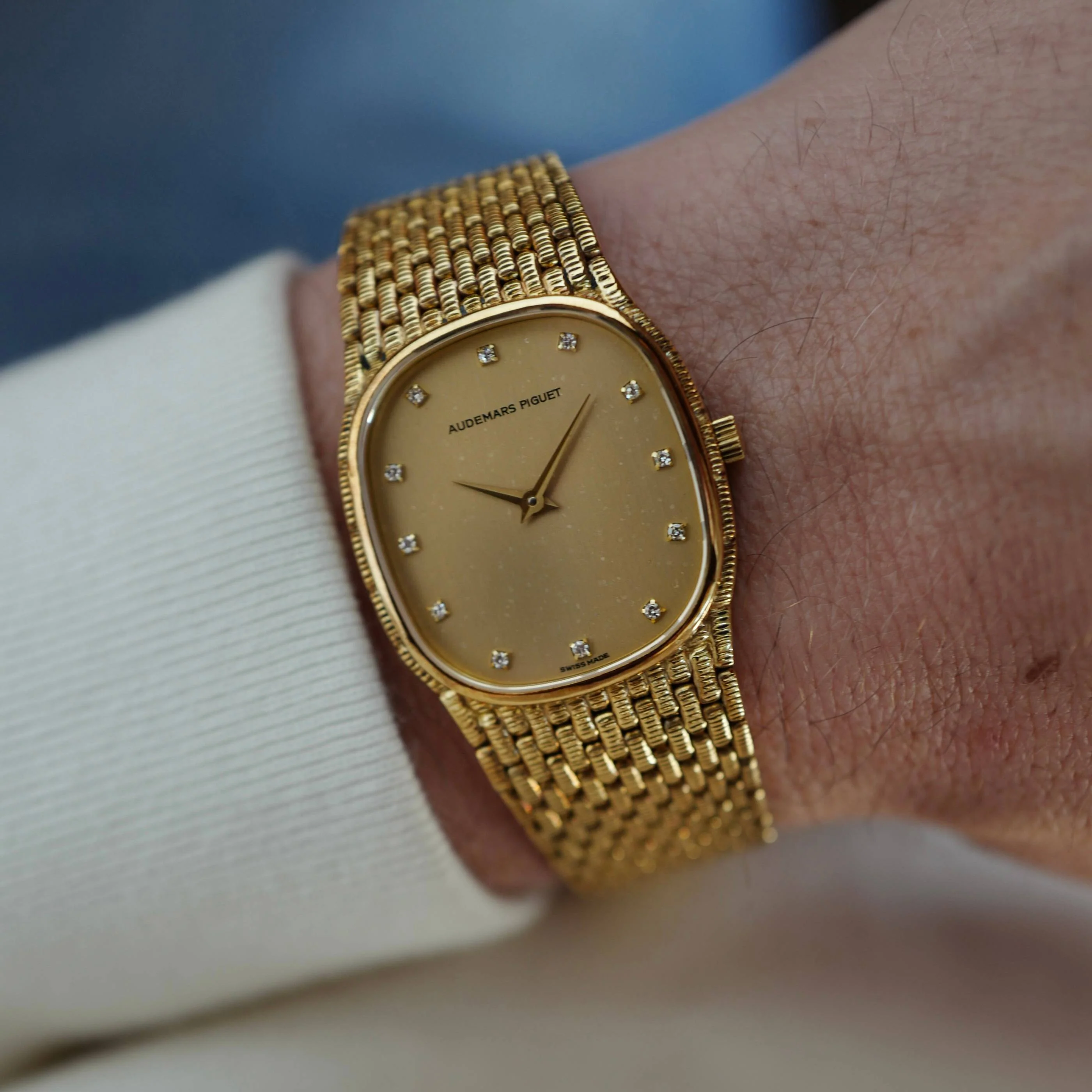 Audemars Piguet Yellow Gold Bracelet Watch Ref. BA56440 - Image 3