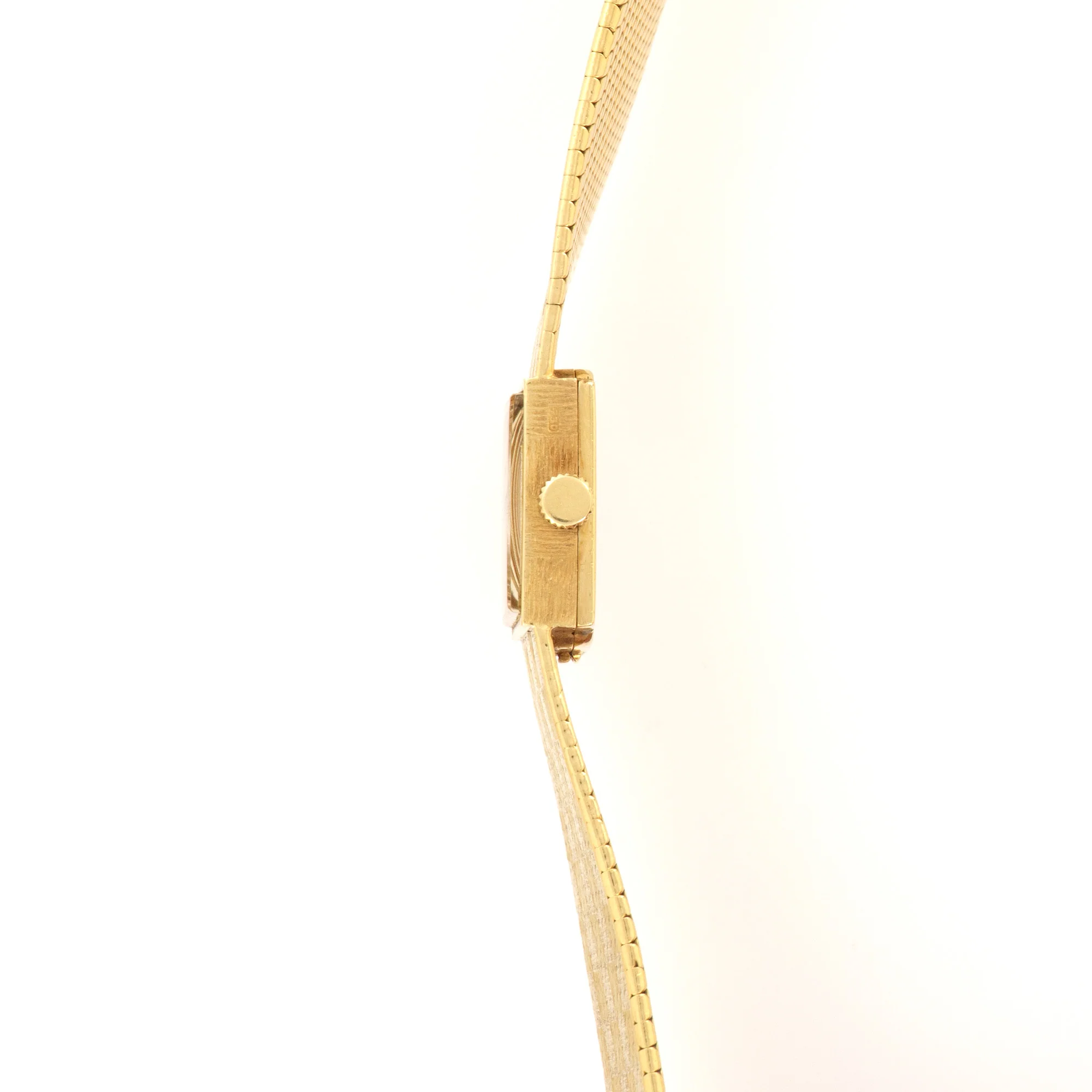 Audemars Piguet Yellow Gold Checkered Bracelet Watch with Original Warranty Paper - Image 3