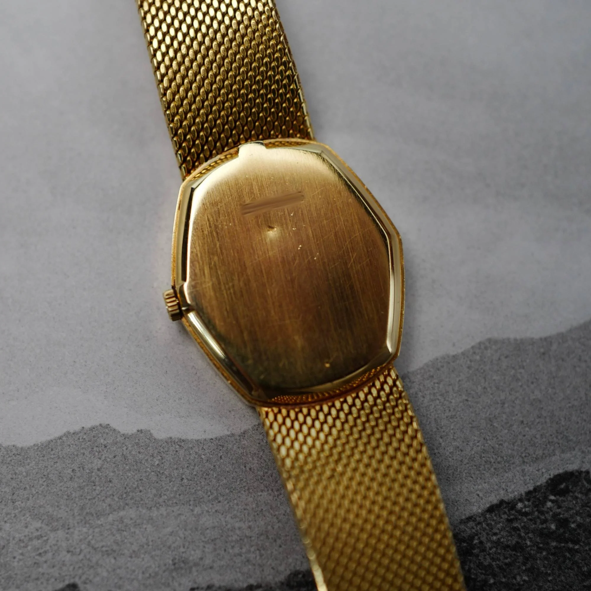 Audemars Piguet Yellow Gold Hexagonal Watch - Image 5