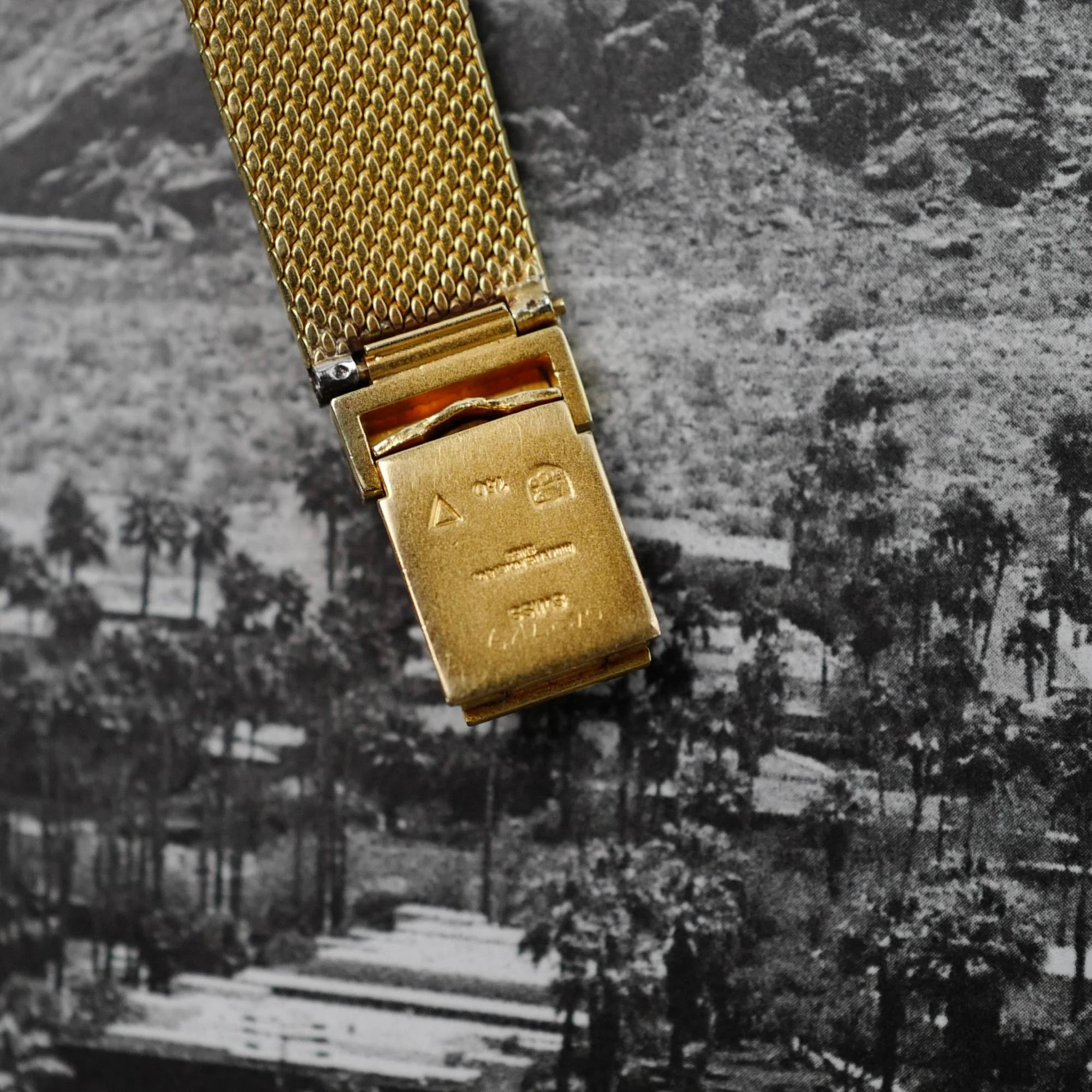 Audemars Piguet Yellow Gold Hexagonal Watch - Image 7