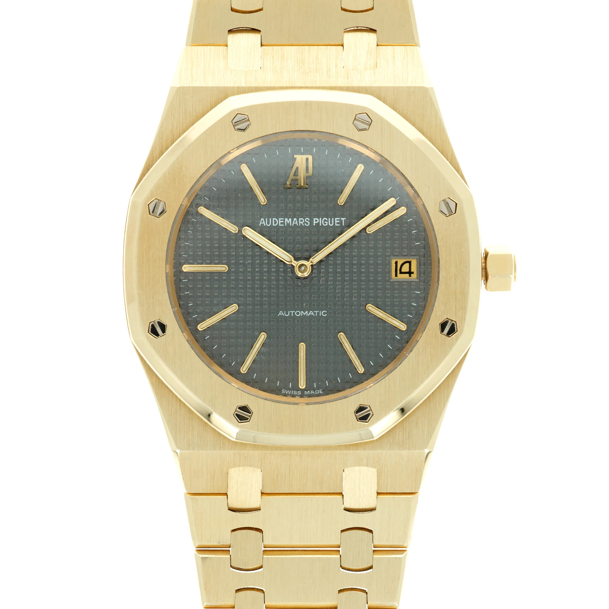 Audemars Piguet Yellow Gold Jubilee Jumbo Royal Oak, Ref. 14802