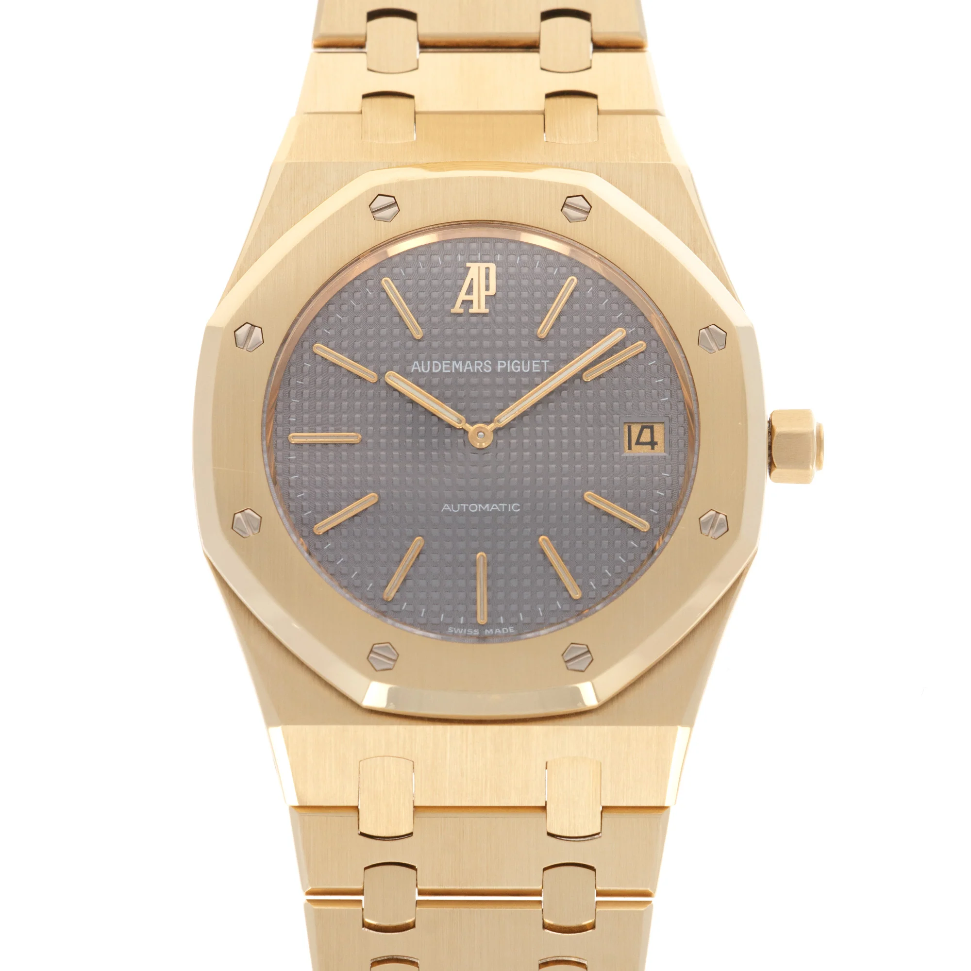 Audemars Piguet Yellow Gold Jumbo Royal Oak Anniversary Watch Ref. 14802