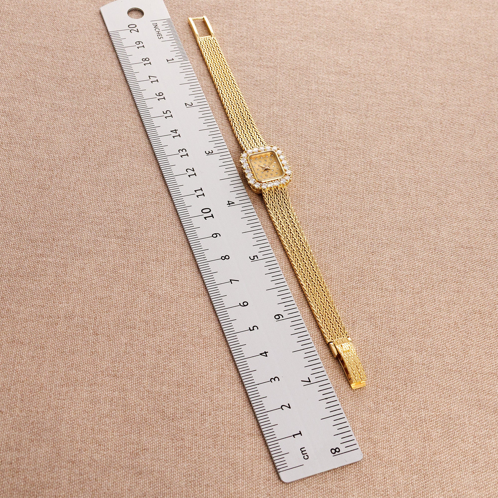 Audemars Piguet Yellow Gold Ladies Watch with Original Diamonds - Image 5