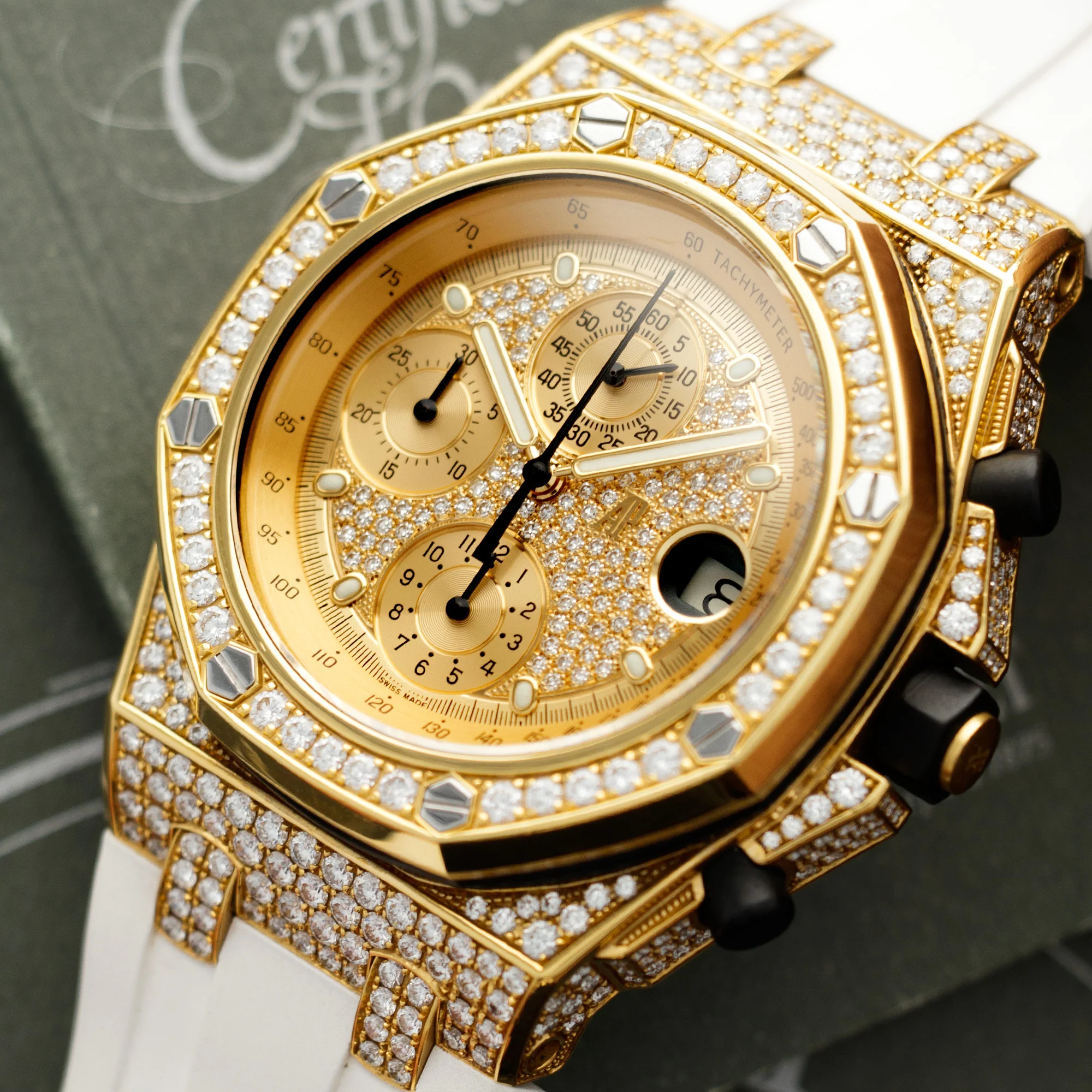 Audemars Piguet Yellow Gold Offshore Royal Oak Chronograph Ref. 26067 - Image 2