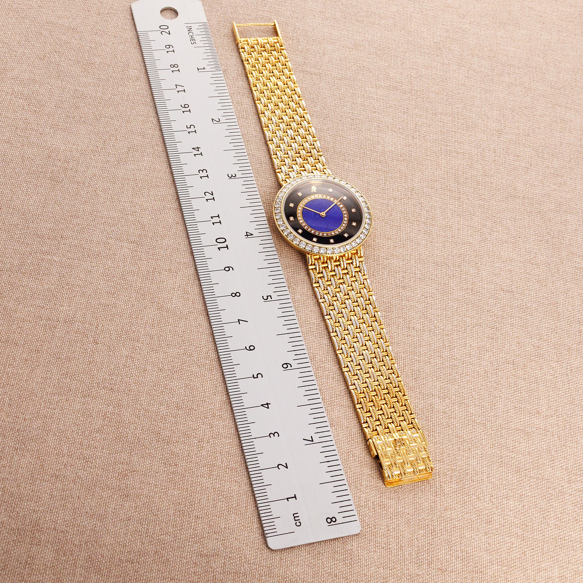Audemars Piguet Yellow Gold Onyx & Lapis Ref. 14743 - Image 6