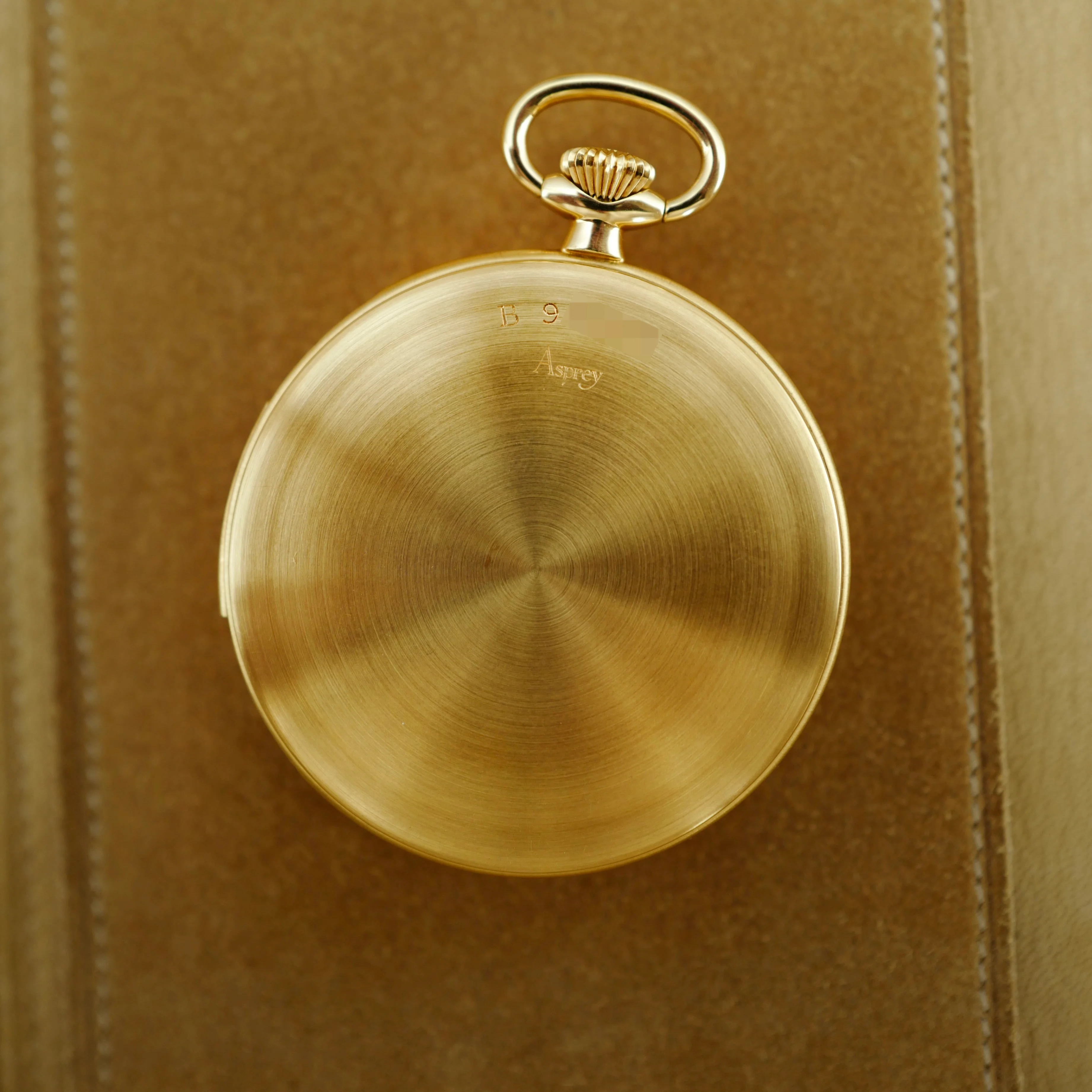 Audemars Piguet Yellow Gold Perpetual Calendar Minute Repeater Pocket Watch, Retailed by Asprey (New Arrival) - Image 5