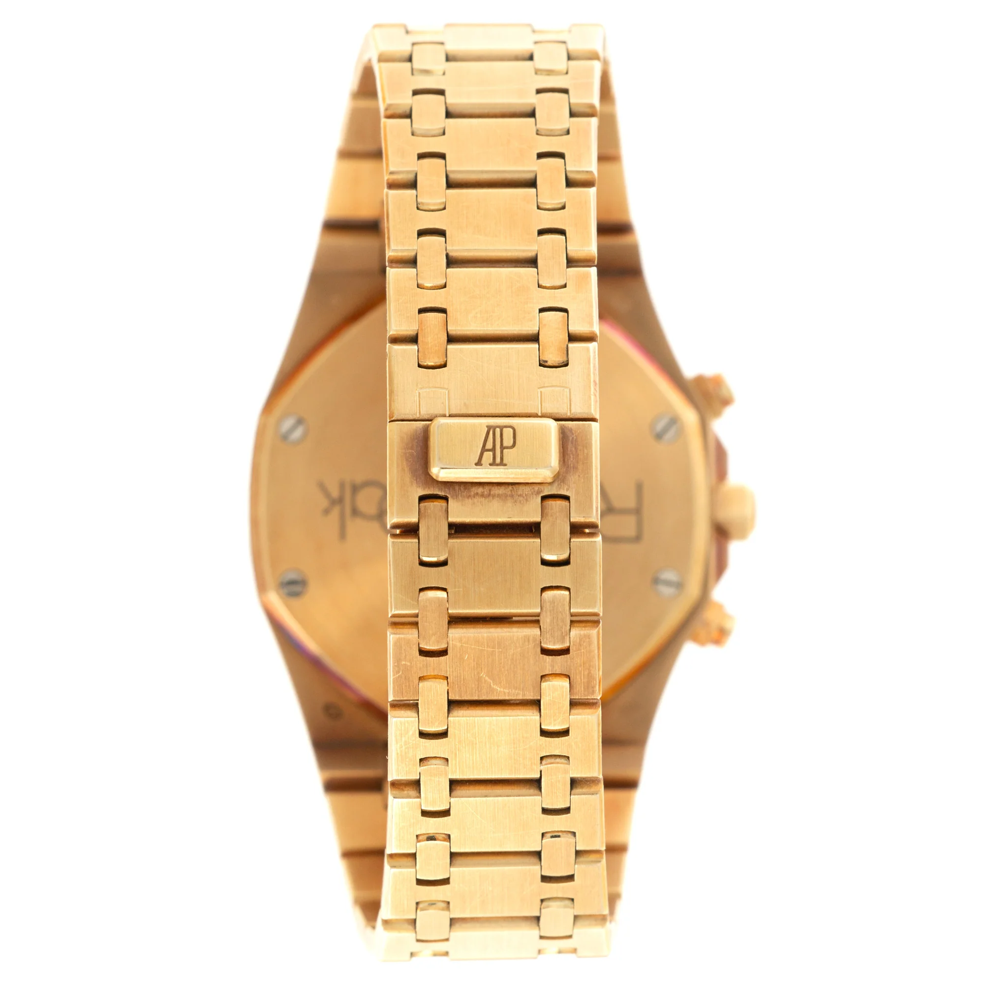 Audemars Piguet Yellow Gold Royal Oak Chronograph Watch Ref. 25960 - Image 7