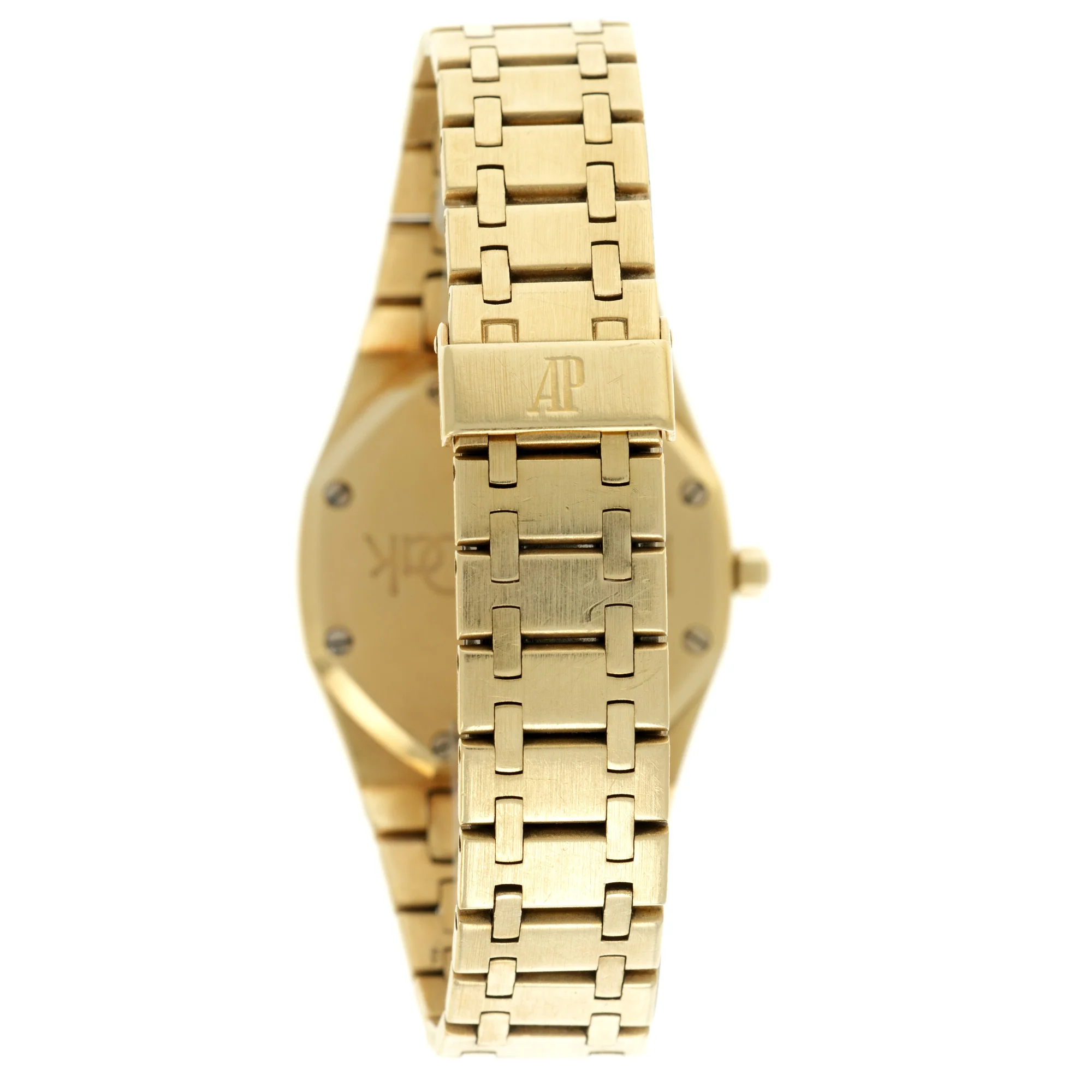 Audemars Piguet Yellow Gold Royal Oak Diamond Watch - Image 5