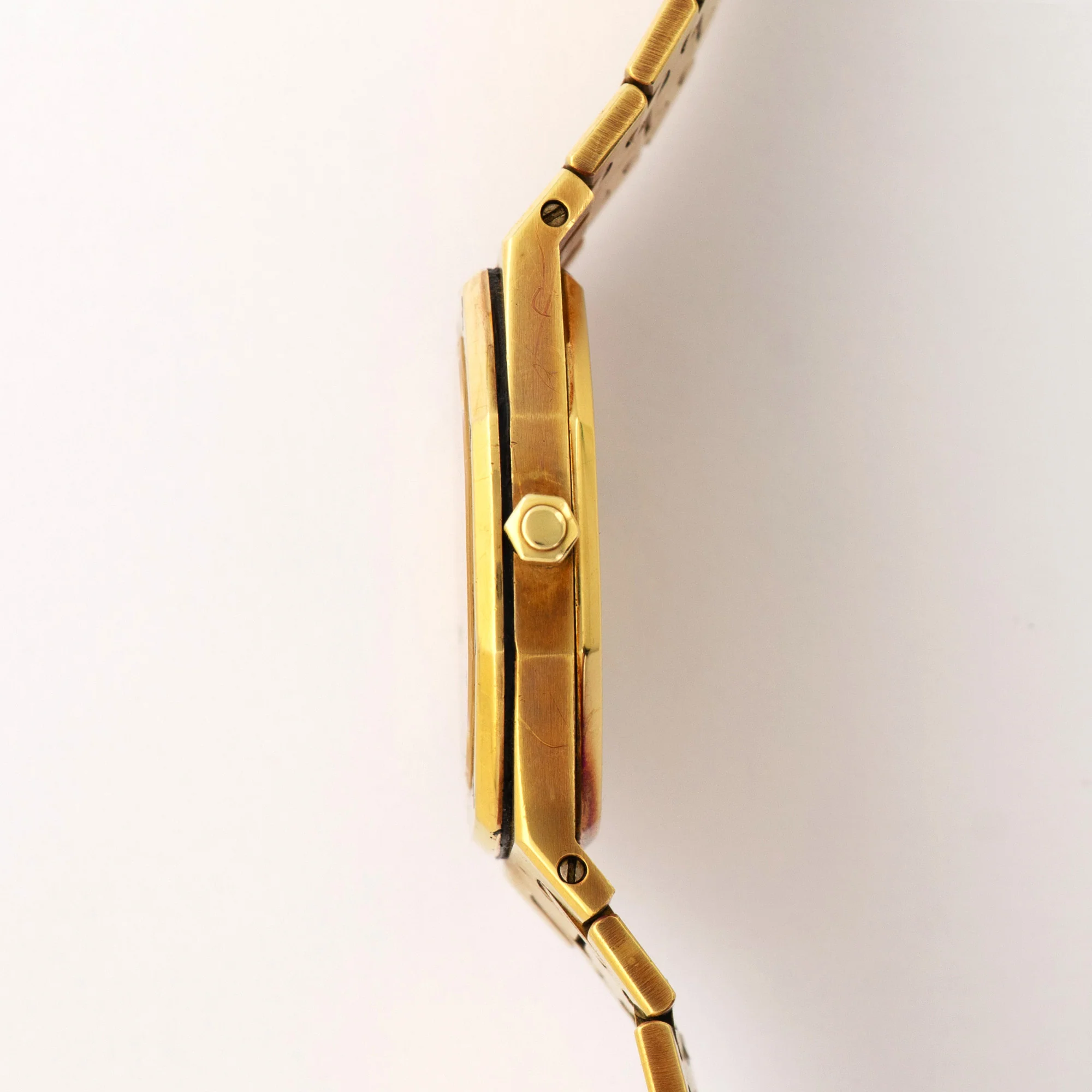 Audemars Piguet Yellow Gold Royal Oak Diamond Watch - Image 3
