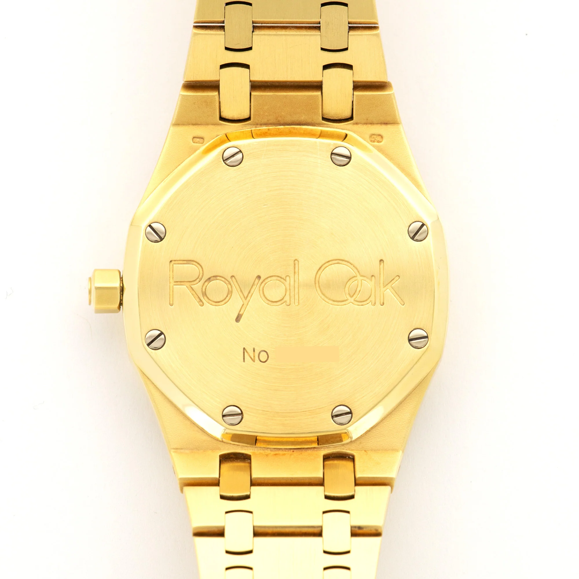 Audemars Piguet Yellow Gold Royal Oak Moonphase Day-Date Watch Ref. 5594 - Image 4