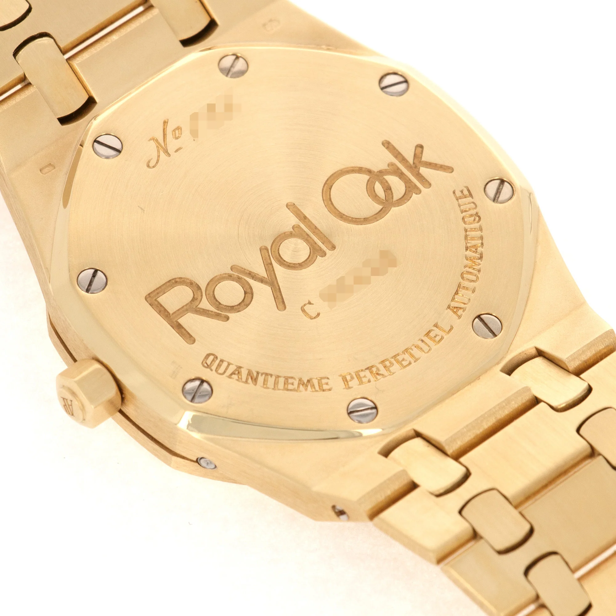 Audemars Piguet Yellow Gold Royal Oak Quantieme Perpetual Watch Ref. 25654 - Image 5