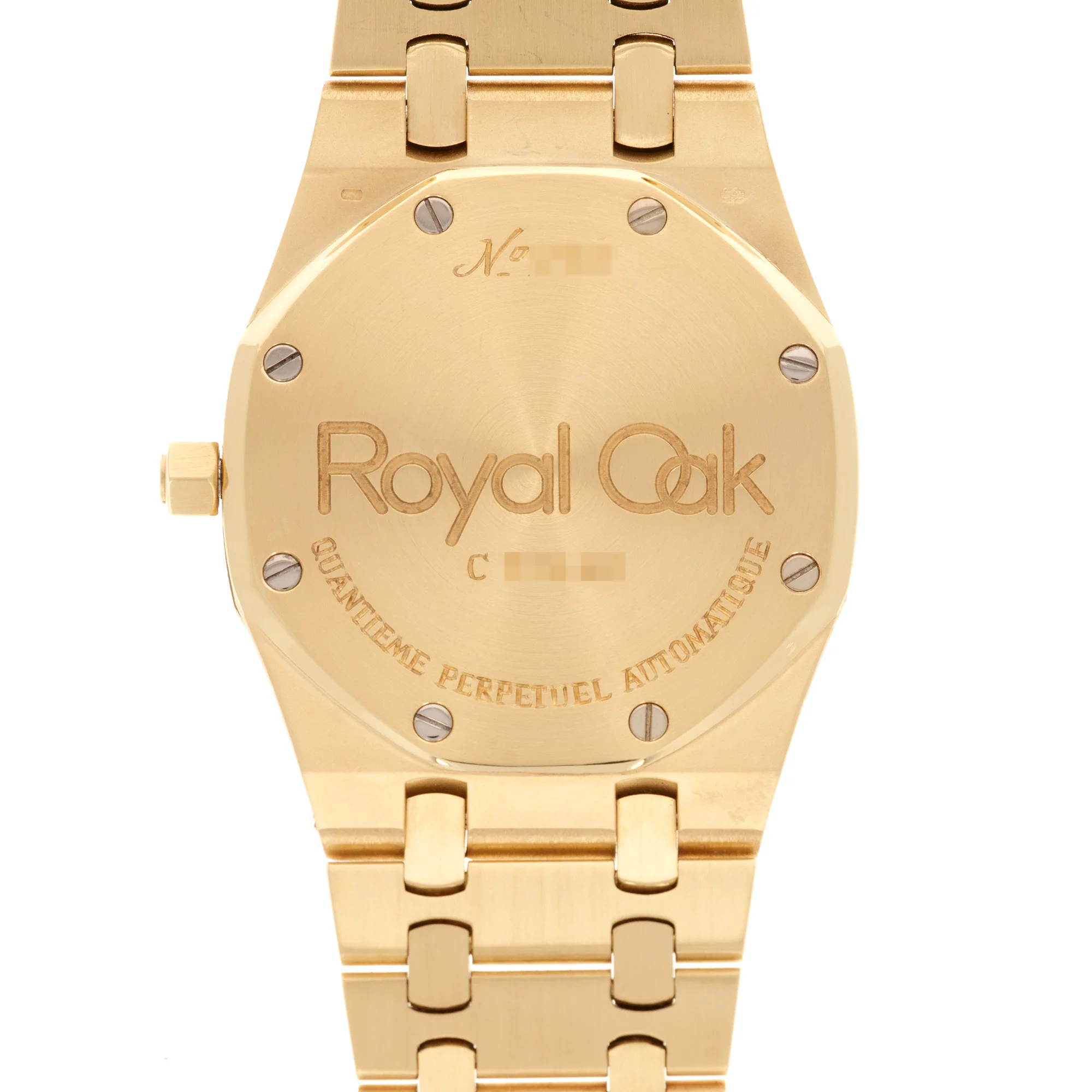 Audemars Piguet Yellow Gold Royal Oak Quantieme Perpetual Watch Ref. 25654 - Image 7
