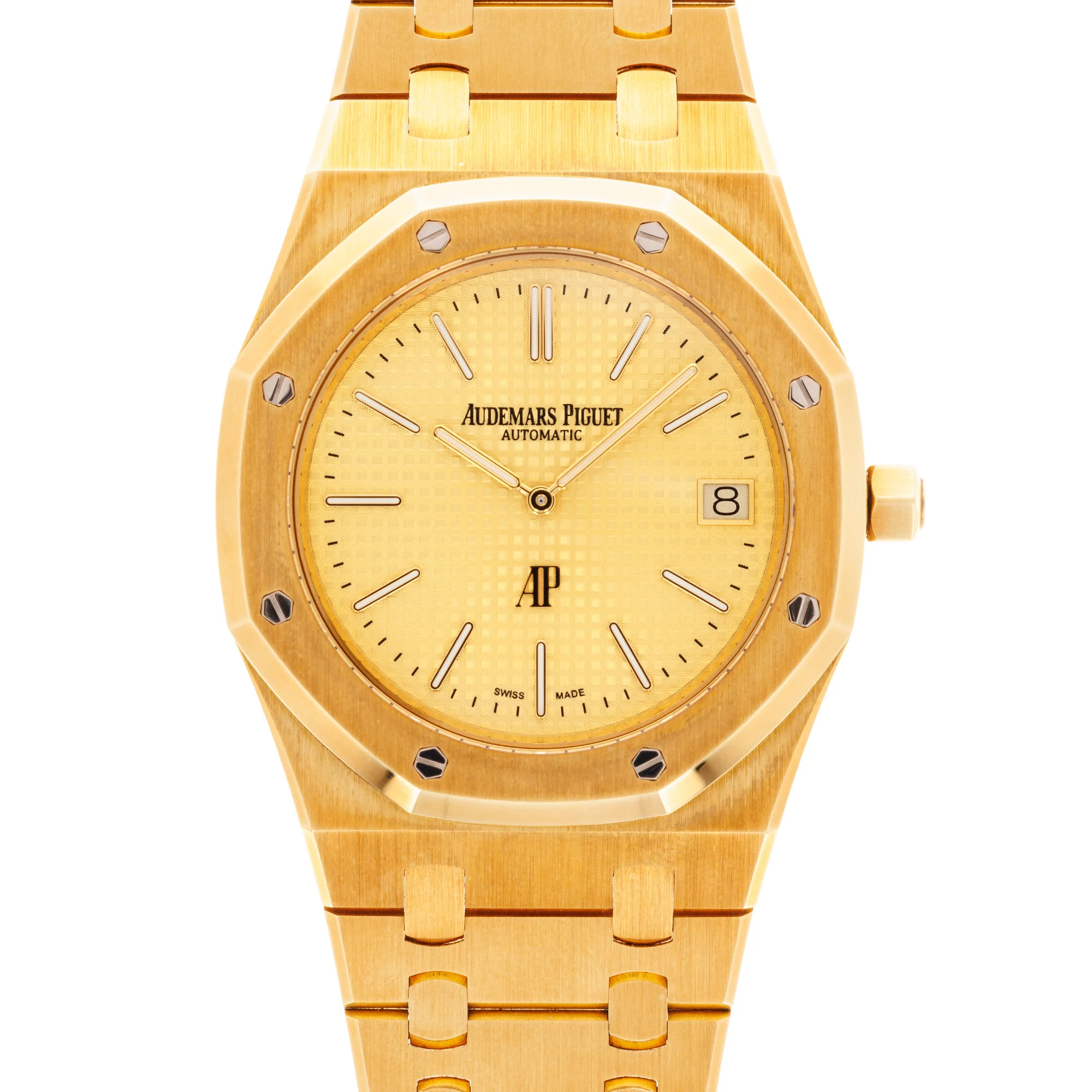 Audemars Piguet Yellow Gold Royal Oak Watch Ref. 15202