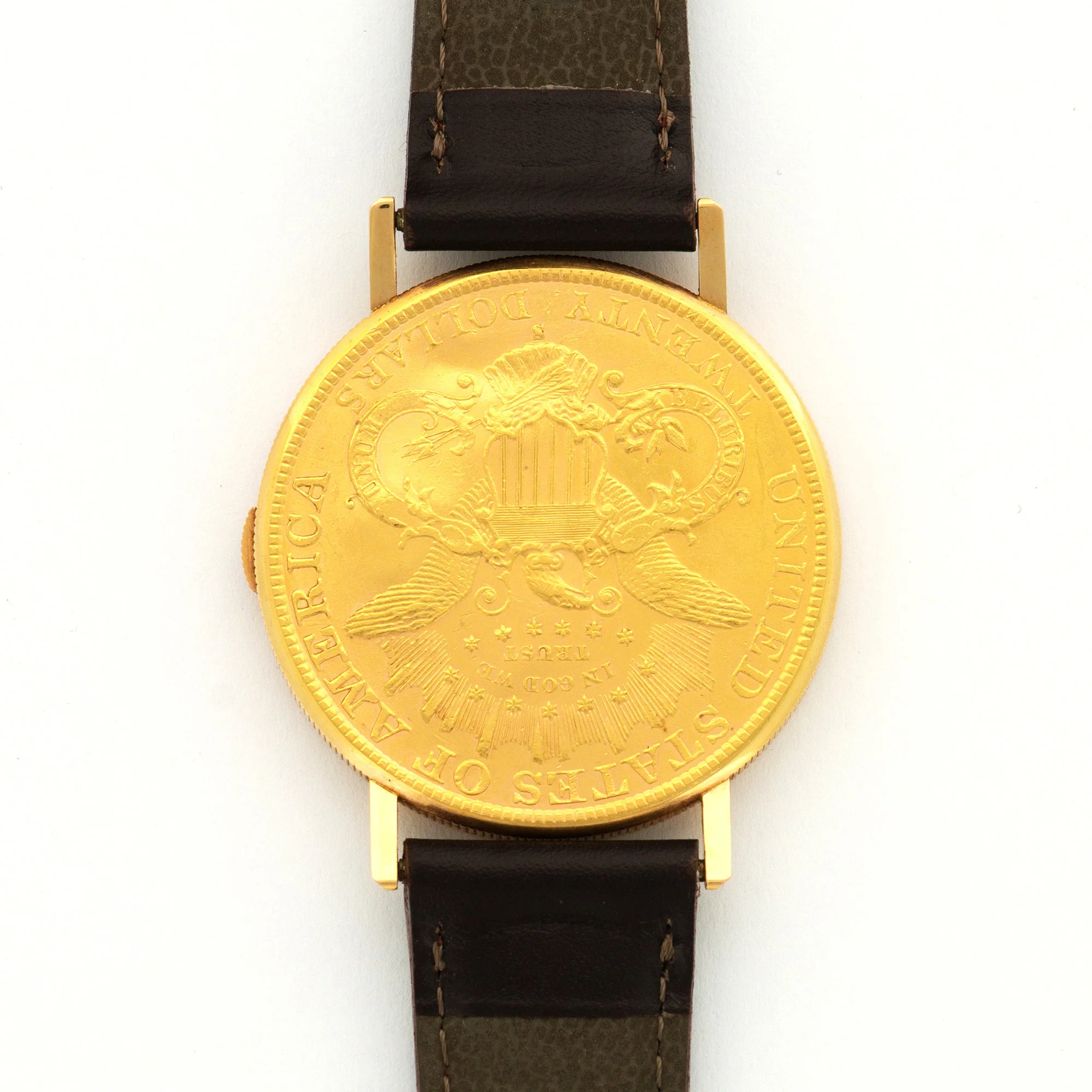 Audemars Piguet Yellow Gold Skeleton Coin Watch - Image 6