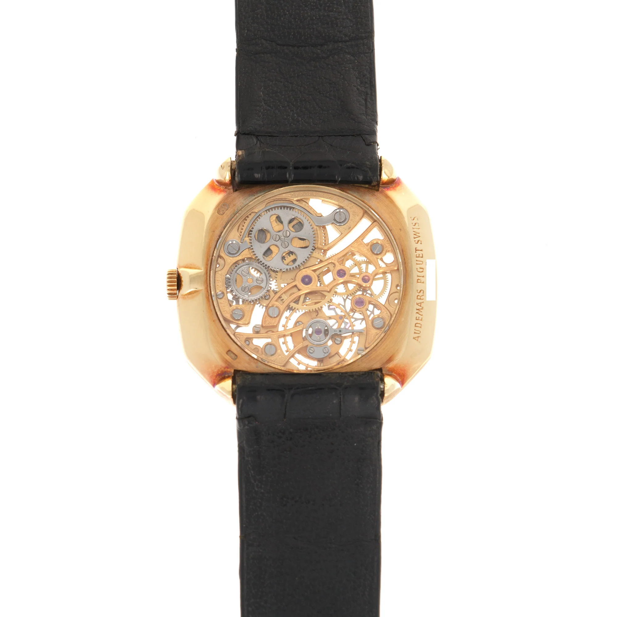 Audemars Piguet Yellow Gold Skeleton Watch - Image 4